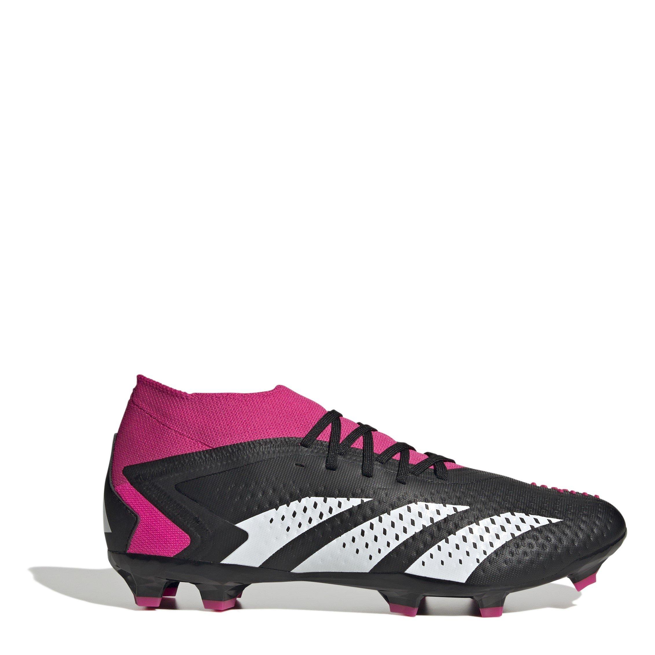 Black/Wht/Pink - adidas - Predator Accuracy.2 Firm Ground Football Boots - 1