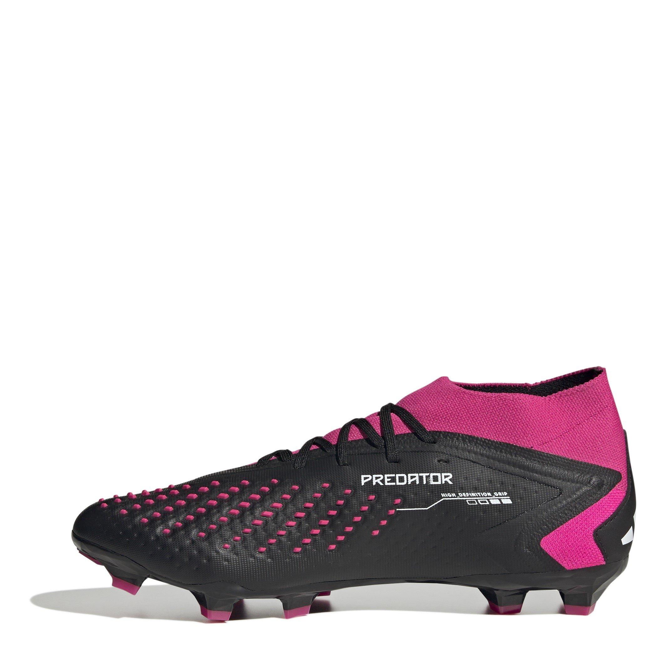 Black/Wht/Pink - adidas - Predator Accuracy.2 Firm Ground Football Boots - 2