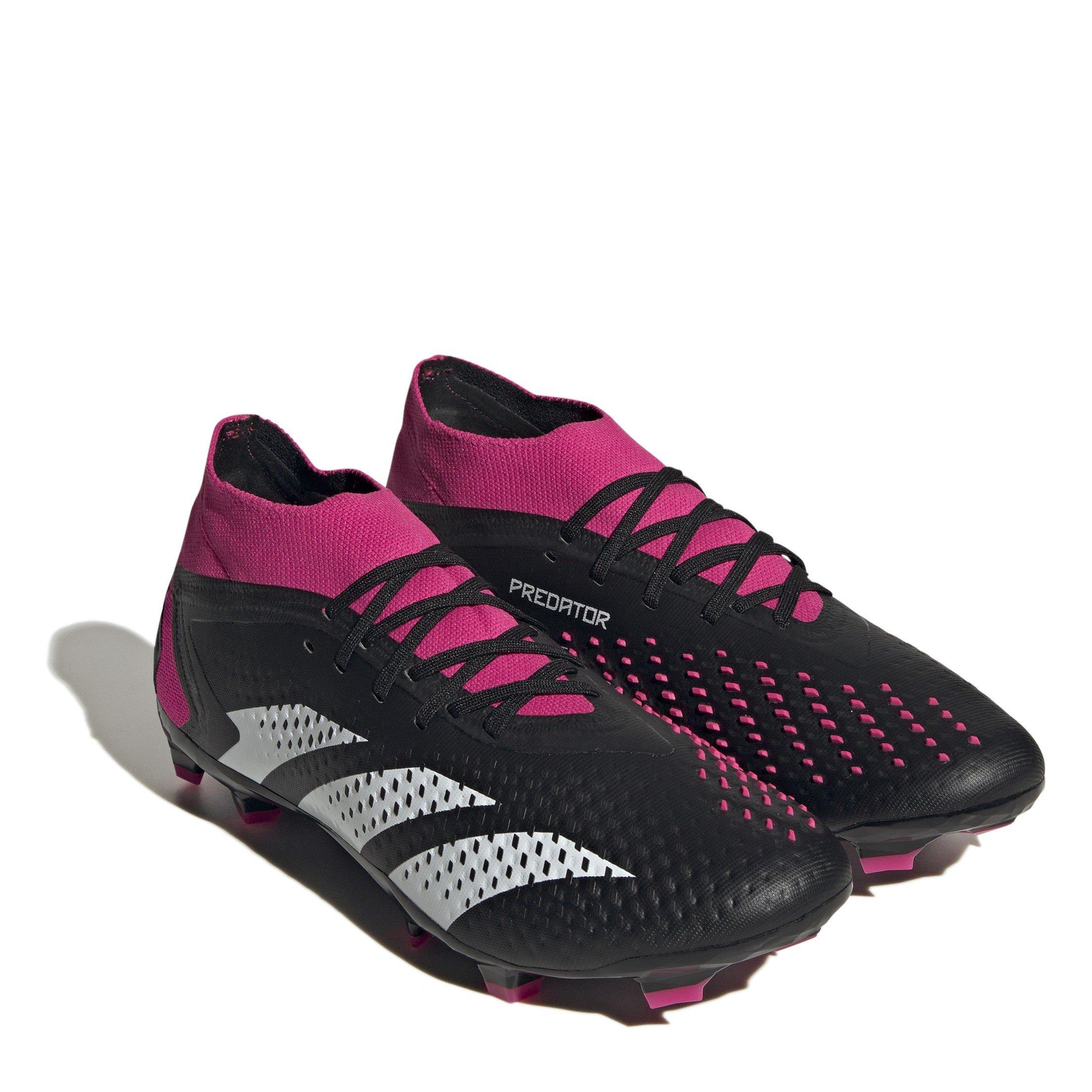 Black/Wht/Pink - adidas - Predator Accuracy.2 Firm Ground Football Boots - 3
