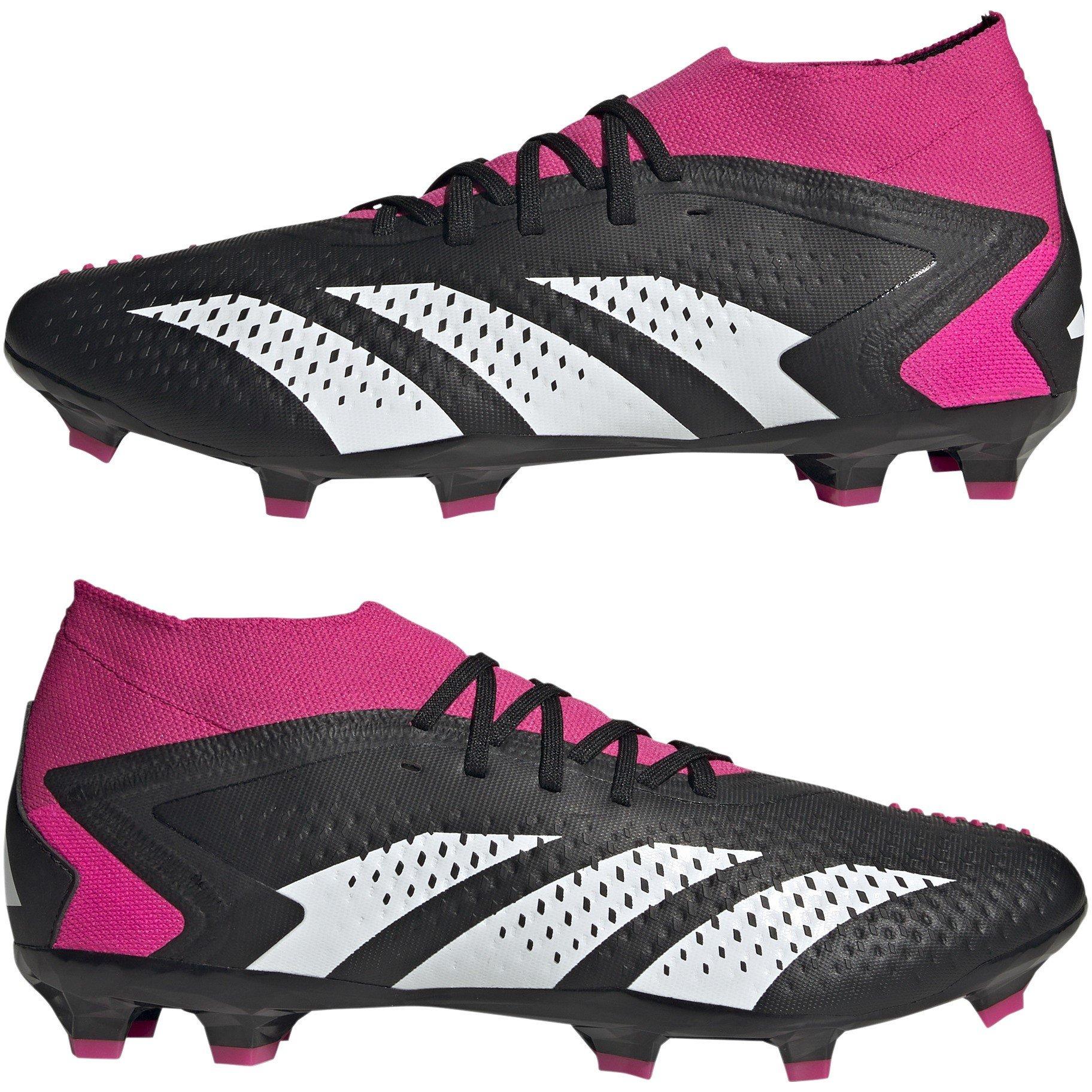 Black/Wht/Pink - adidas - Predator Accuracy.2 Firm Ground Football Boots - 9