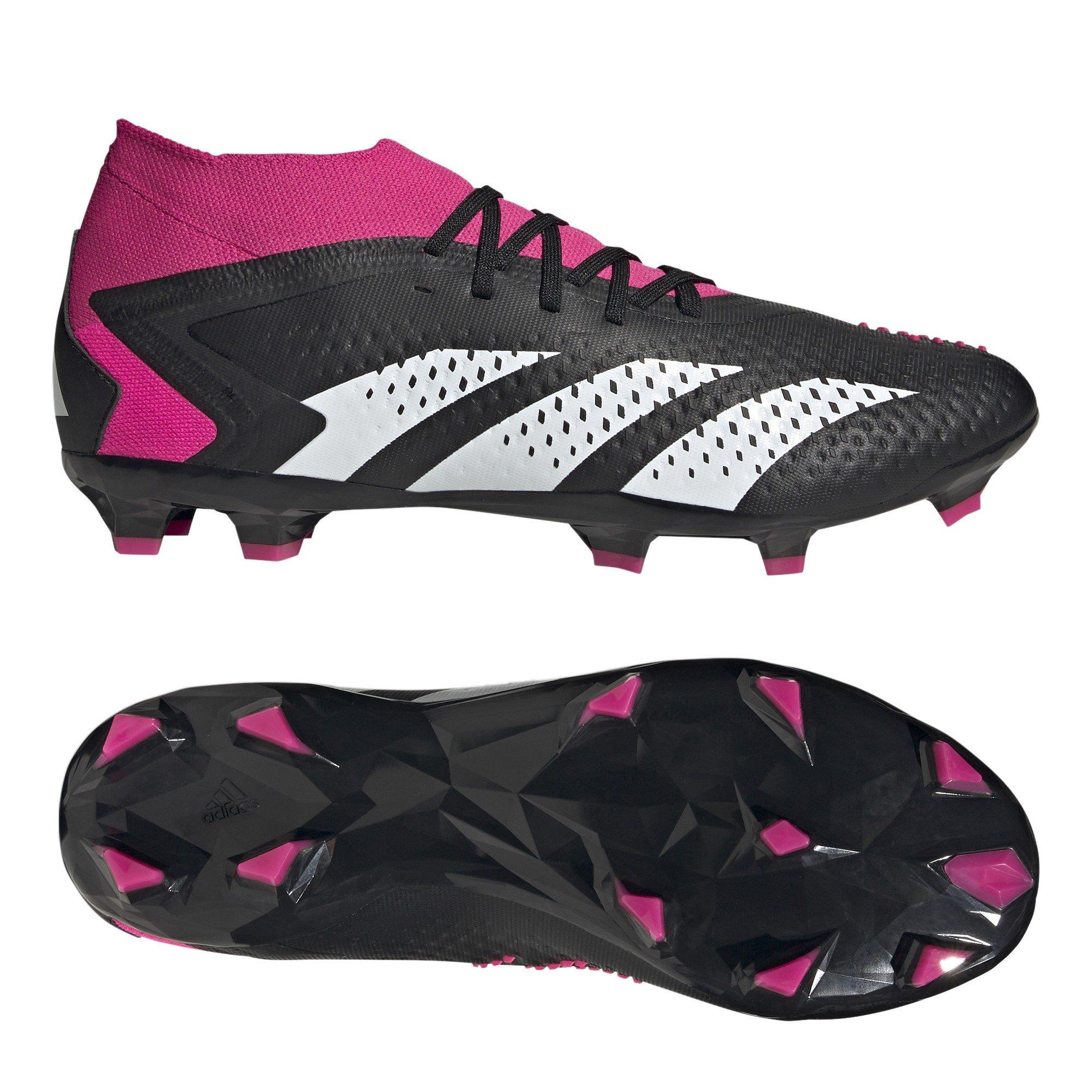 Black/Wht/Pink - adidas - Predator Accuracy.2 Firm Ground Football Boots - 10