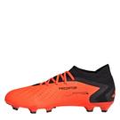 Orange/Schwarz - adidas - Predator Accuracy.3 Firm Ground Football Boots - 2