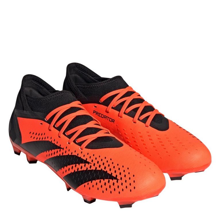 Orange/Schwarz - adidas - Predator Accuracy.3 Firm Ground Football Boots - 3