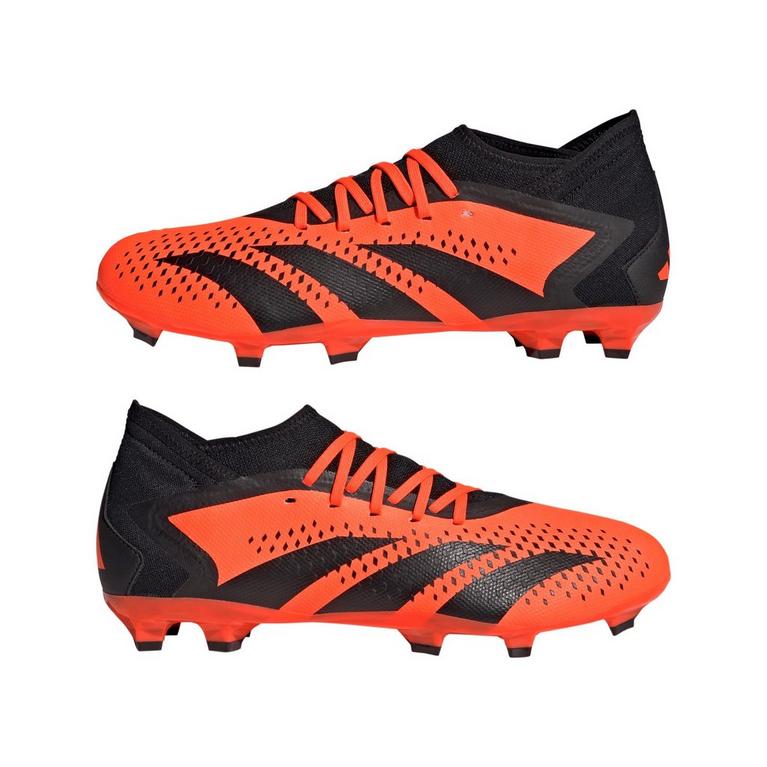 Orange/Schwarz - adidas - Predator Accuracy.3 Firm Ground Football Boots - 8