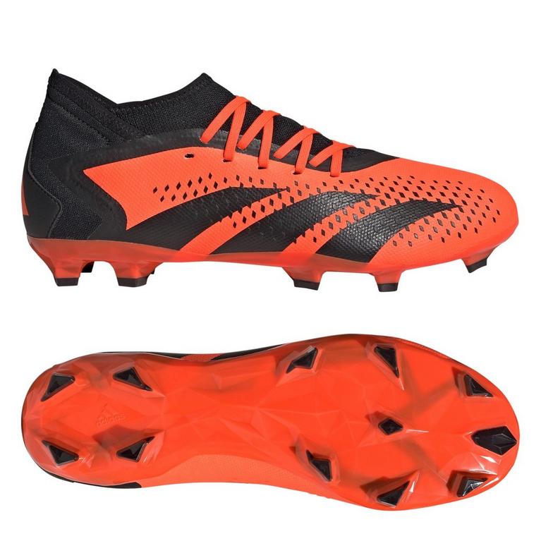 Orange/Schwarz - adidas - Predator Accuracy.3 Firm Ground Football Boots - 9