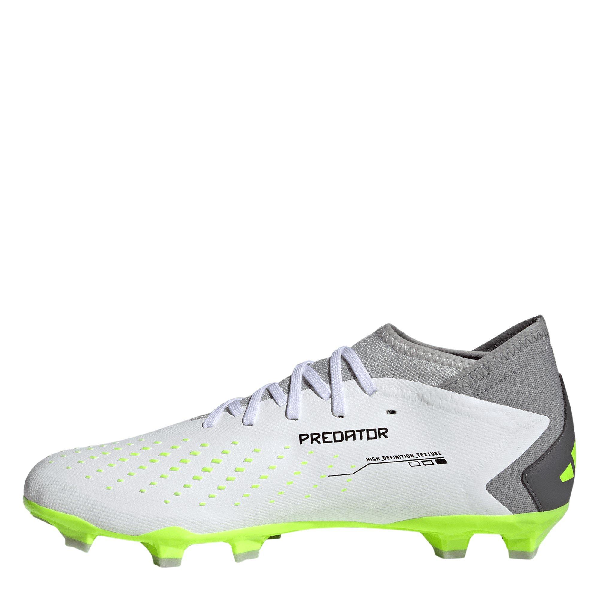 Branco/Preto/Limão - adidas - Predator Accuracy.3 Firm Ground Football Boots - 2