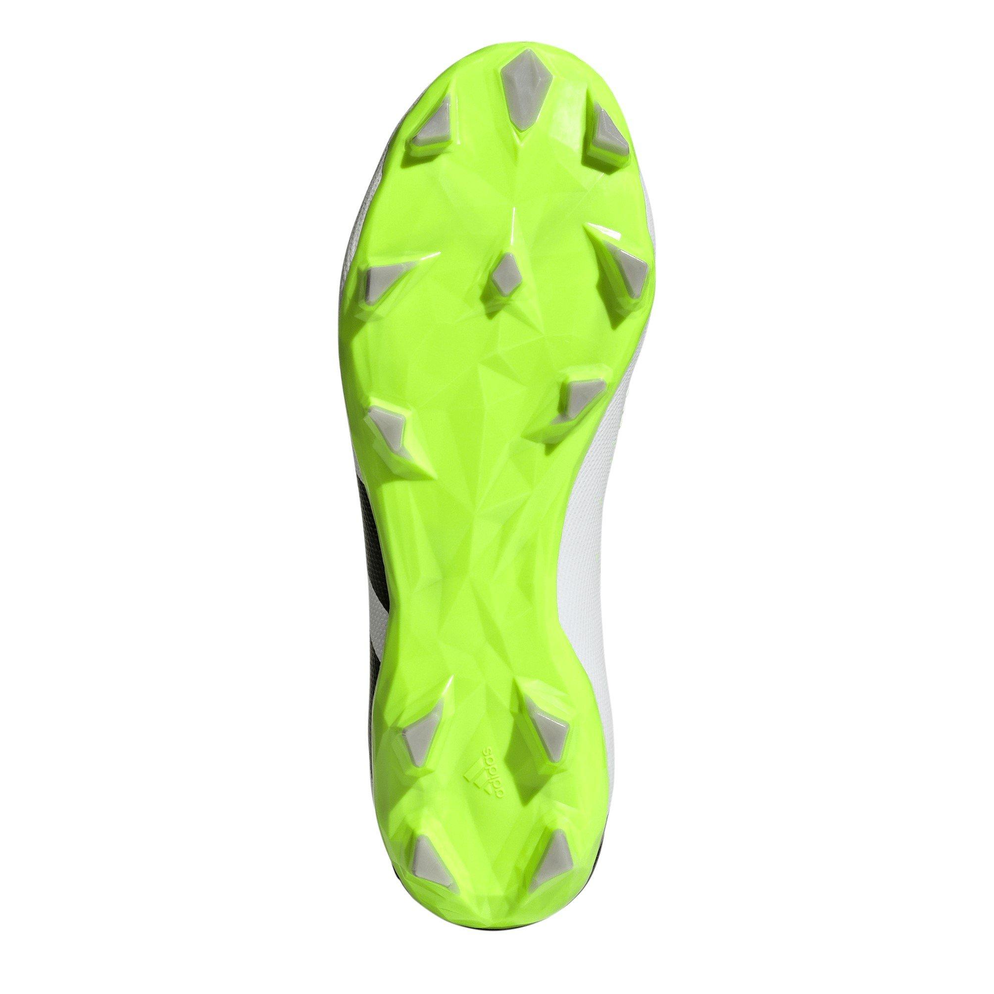Branco/Preto/Limão - adidas - Predator Accuracy.3 Firm Ground Football Boots - 6