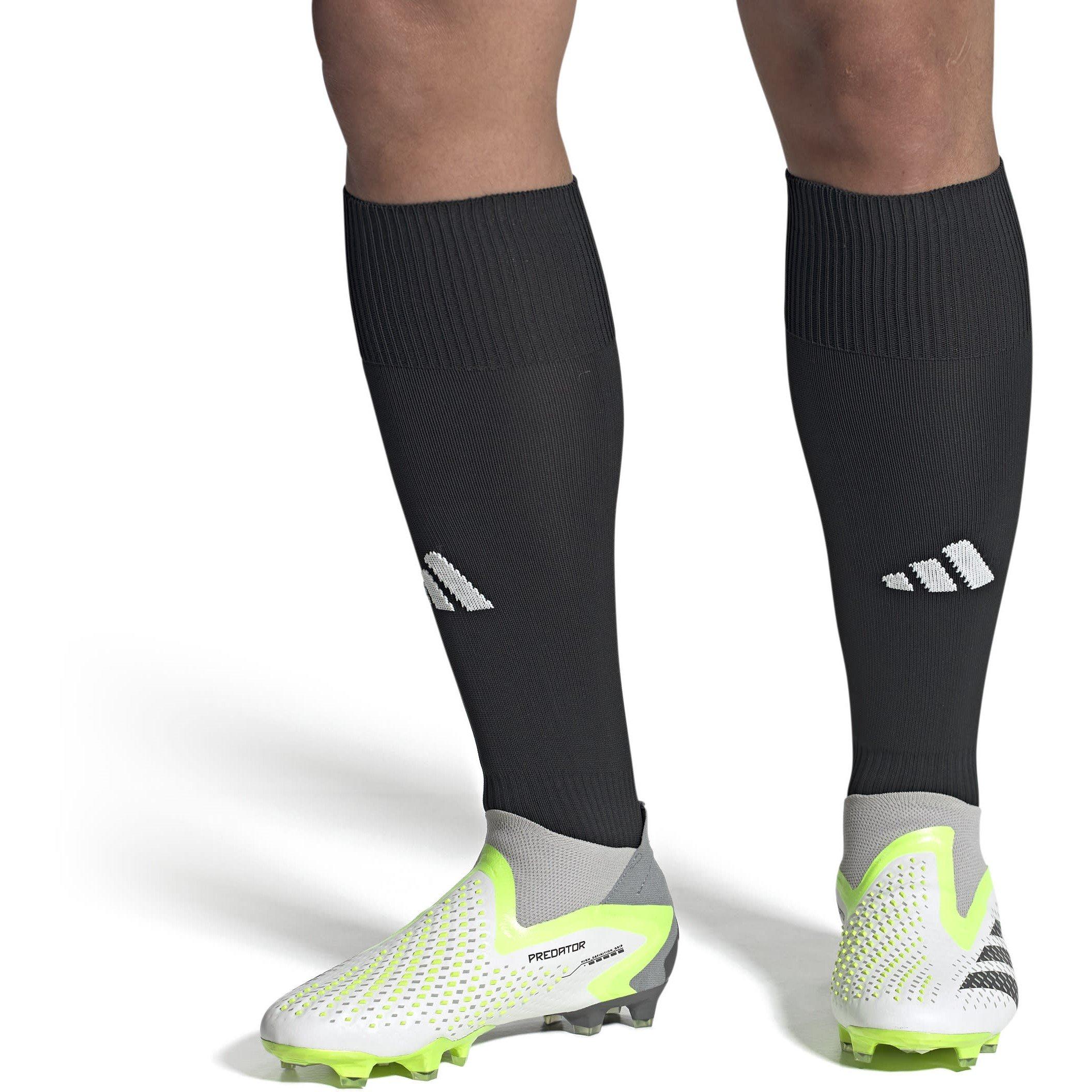 Wht/Blk/Lemon - adidas - Predator Accuracy+ Firm Ground Football Boots - 10