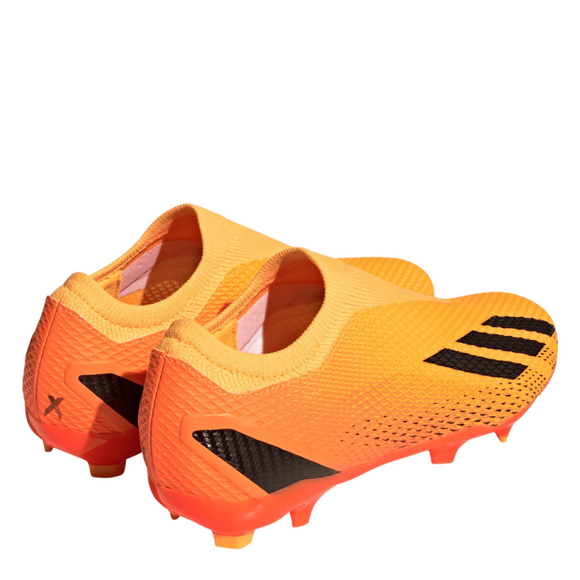 Orange/Sort - adidas - X .3 Firm Ground Football Boots - 4
