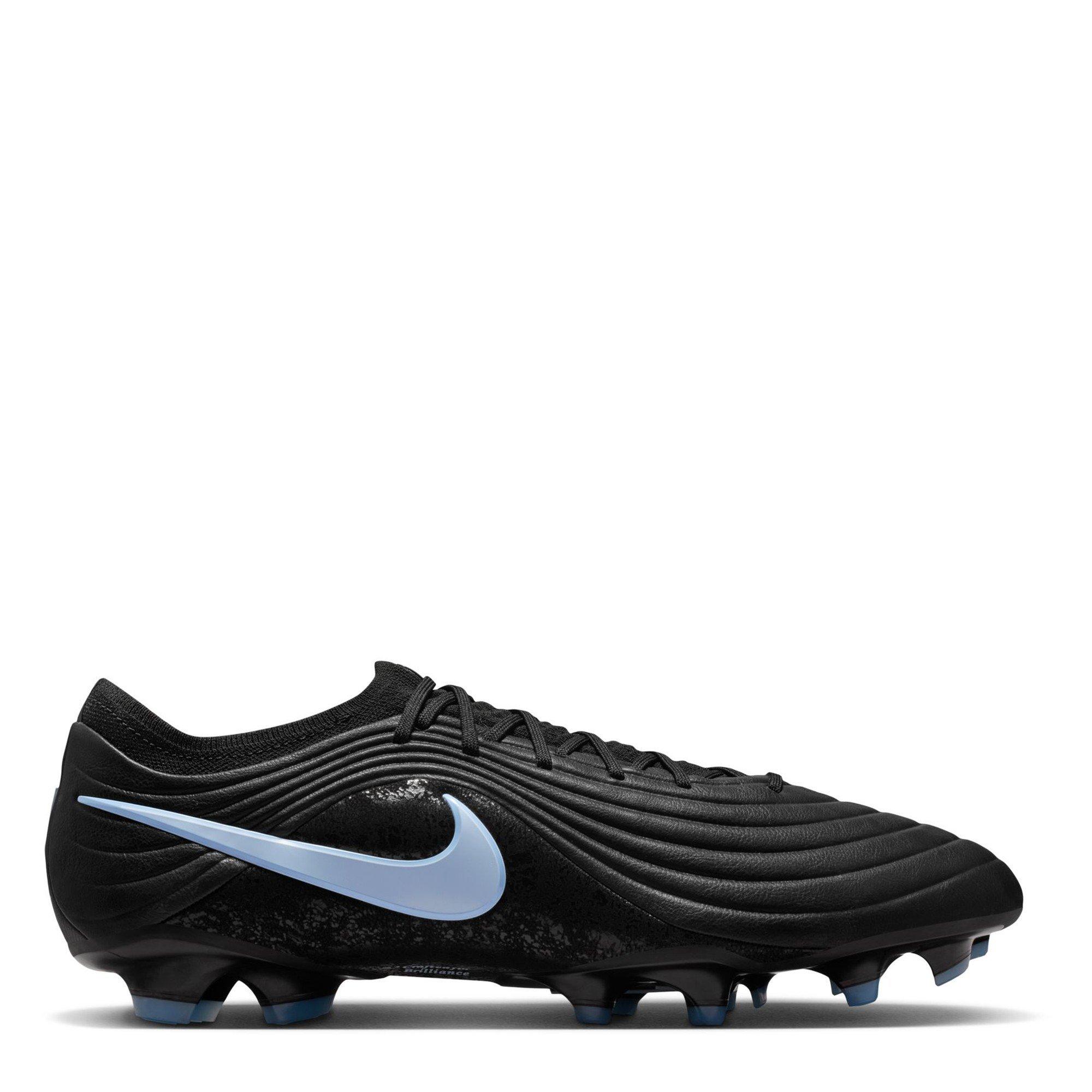 Nike Men's Tiempo Maestro Elite Firm Ground Football Boots - Black/Blue - 8 (42.5)