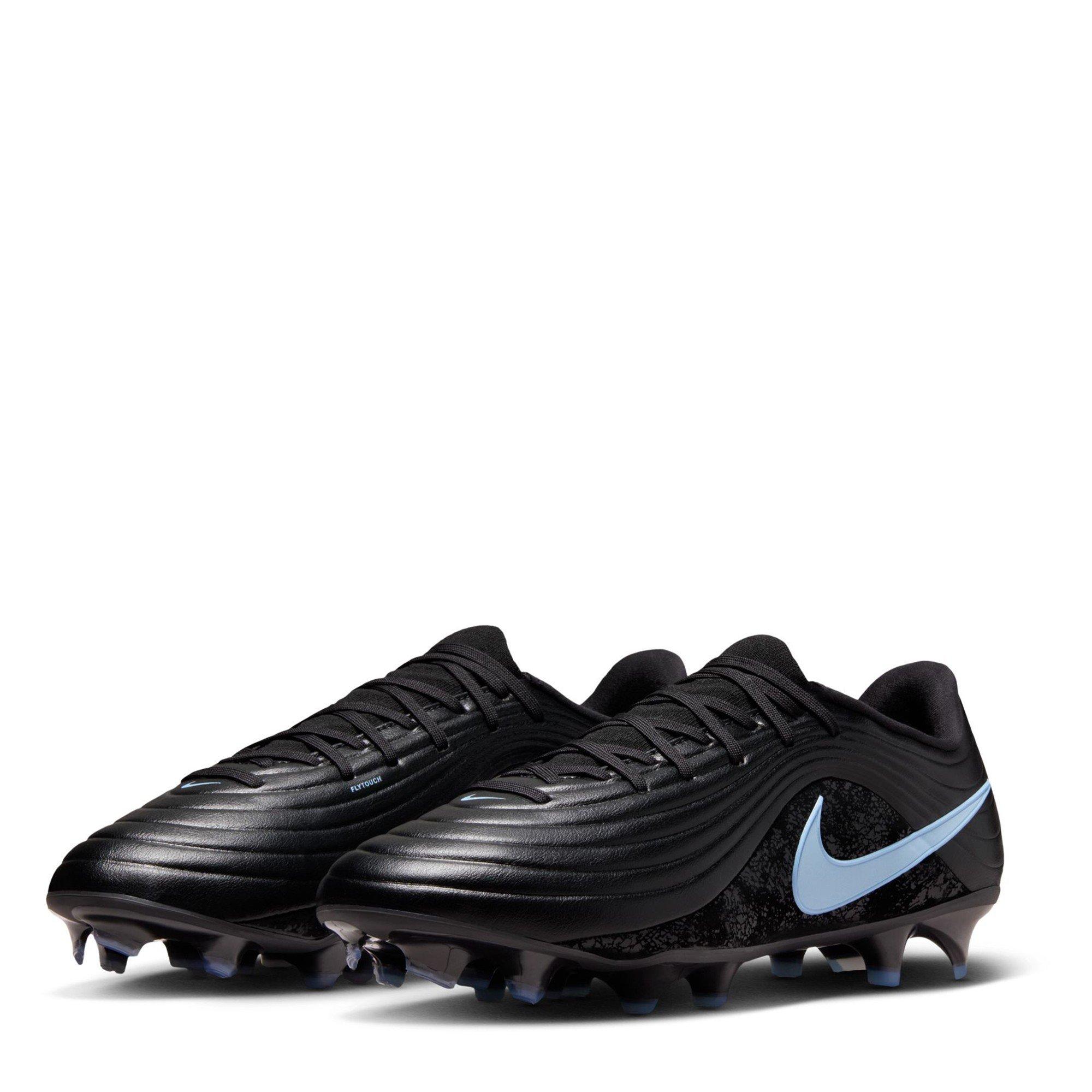 Schwarz/Blau - Nike - Tiempo Academy Adults Firm Ground Football Boots - 4