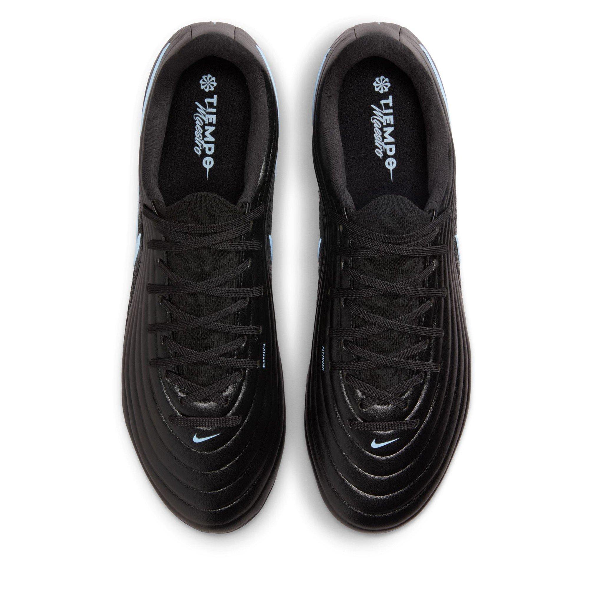 Schwarz/Blau - Nike - Tiempo Academy Adults Firm Ground Football Boots - 6