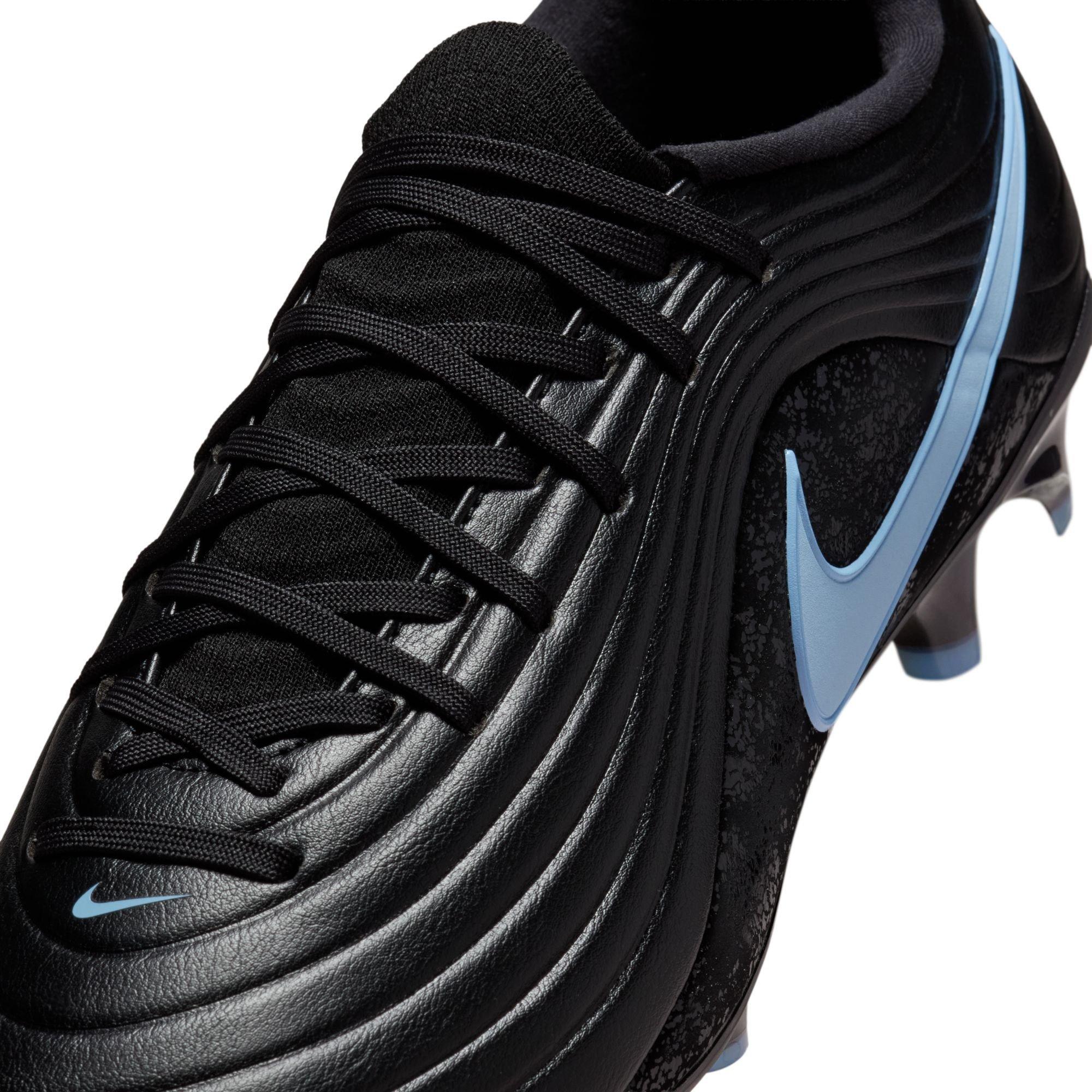 Schwarz/Blau - Nike - Tiempo Academy Adults Firm Ground Football Boots - 7