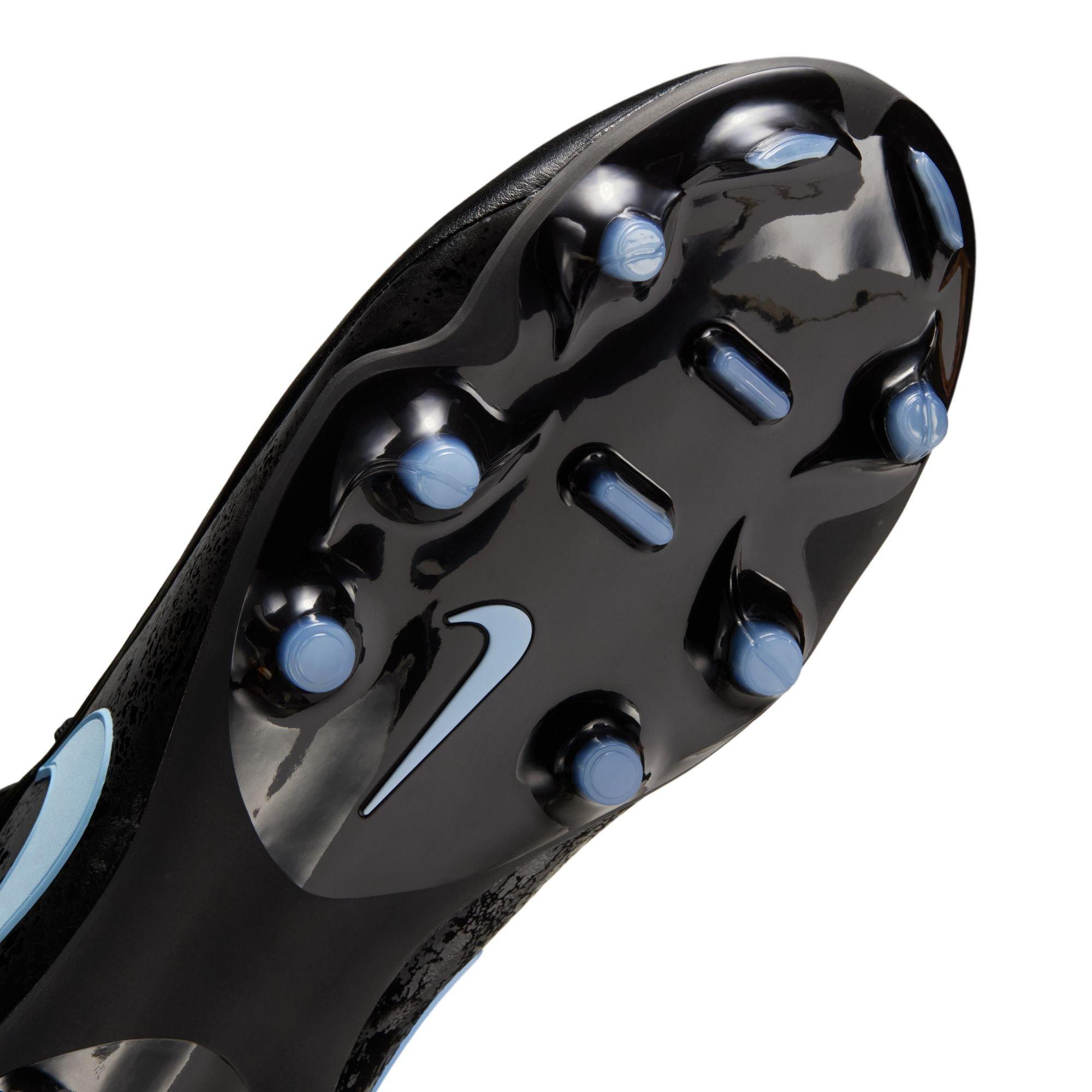 Schwarz/Blau - Nike - Tiempo Academy Adults Firm Ground Football Boots - 9