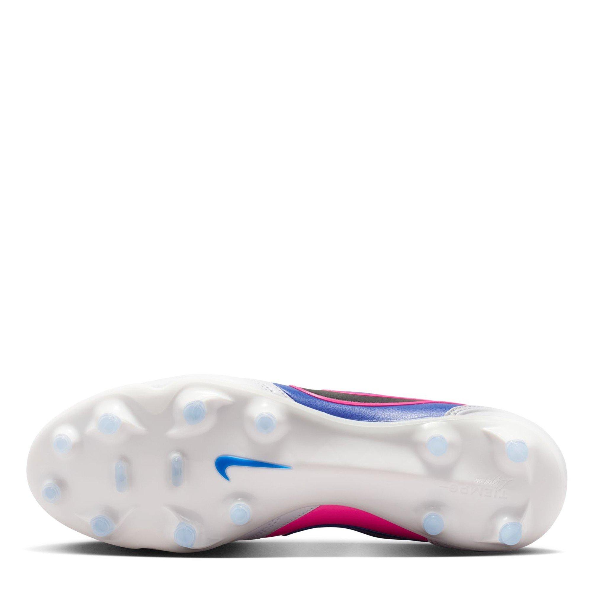 Blue/Wht/Pink - Nike - Mens Nike Tiempo Ligera Pro Firm Ground Football Boots - 3