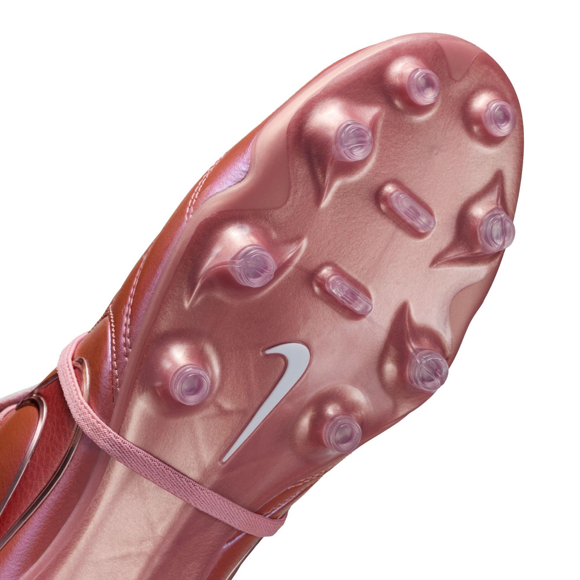 Ružičasto zlato/Zlato - Nike - Nike Tiempo LigeraFG Sn00 - 9