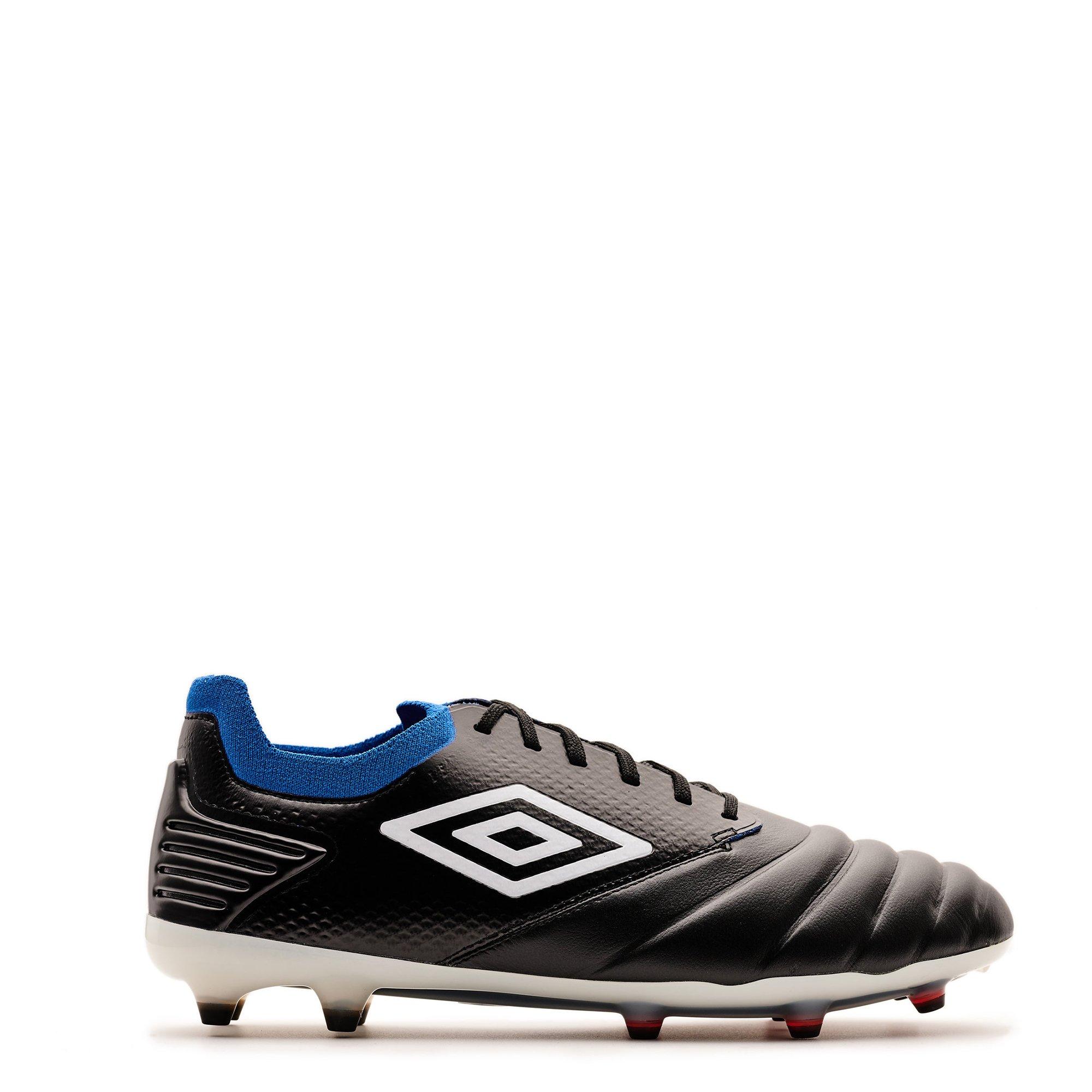 Blk/Wht/Vic Blu - Umbro - Men's Tocc Pro Firm Ground Football Boot - 1