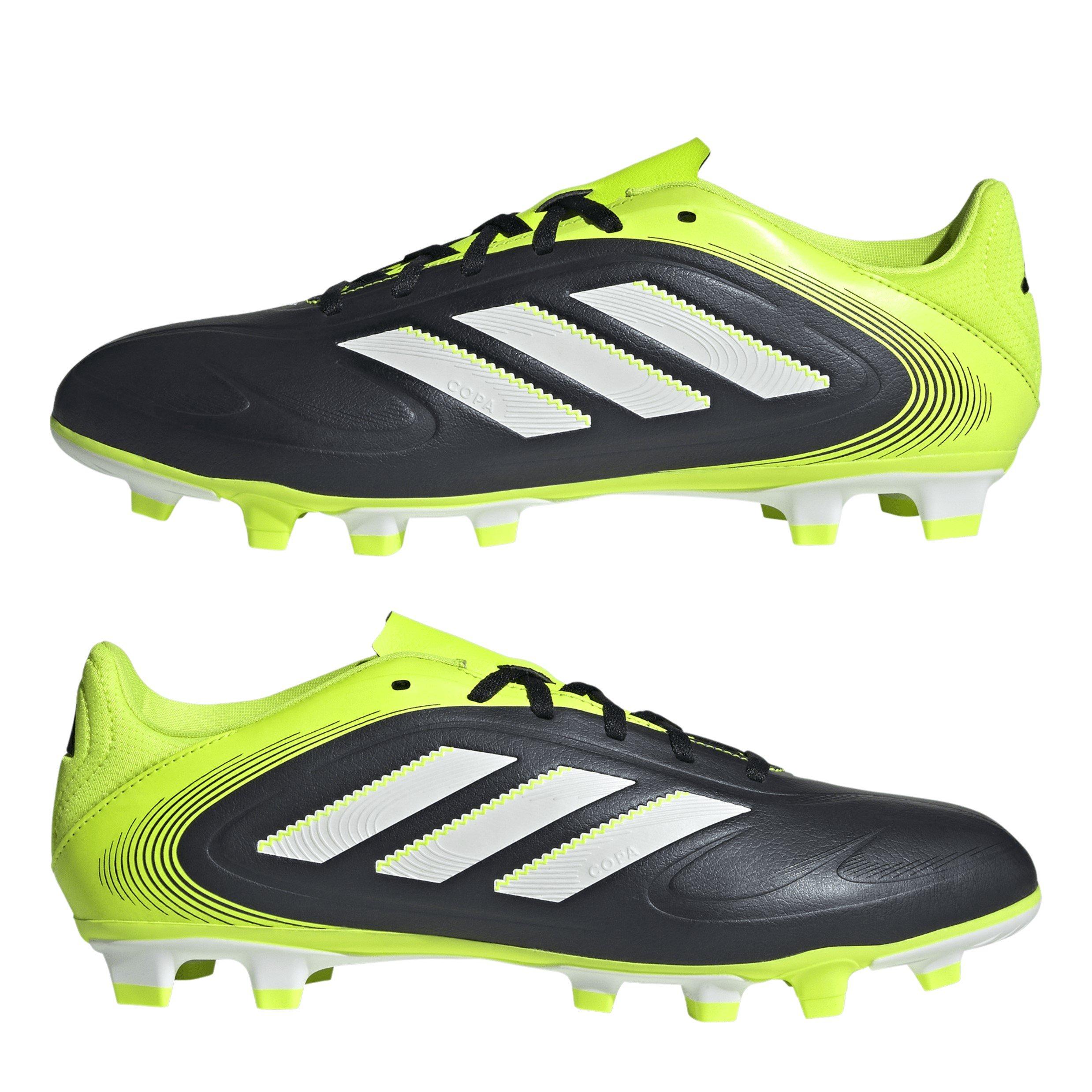 Blk/Wht/Lemon - adidas - Copa Pure 3 Club Firm Ground Football Boots - 9