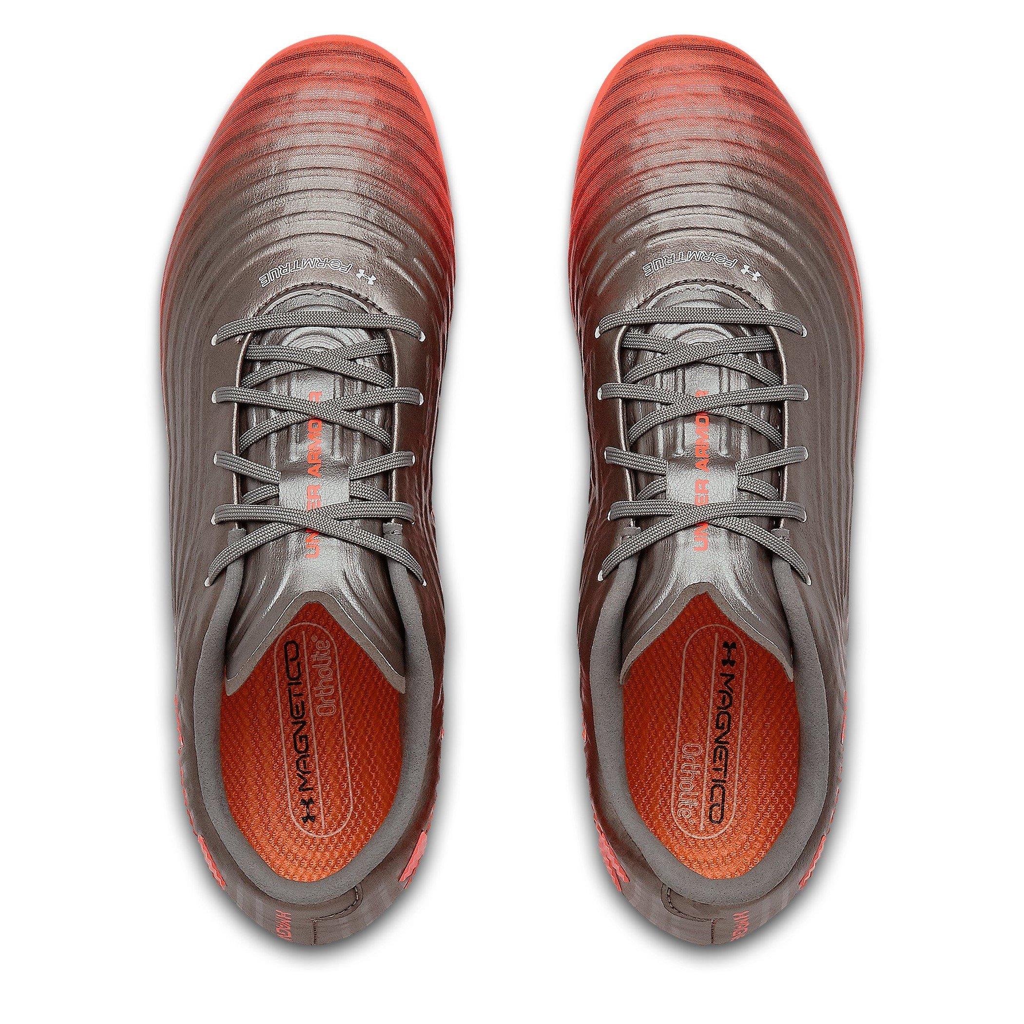 Grey - Under Armour - Mag Control Pro Firm Ground Football Boot - 4