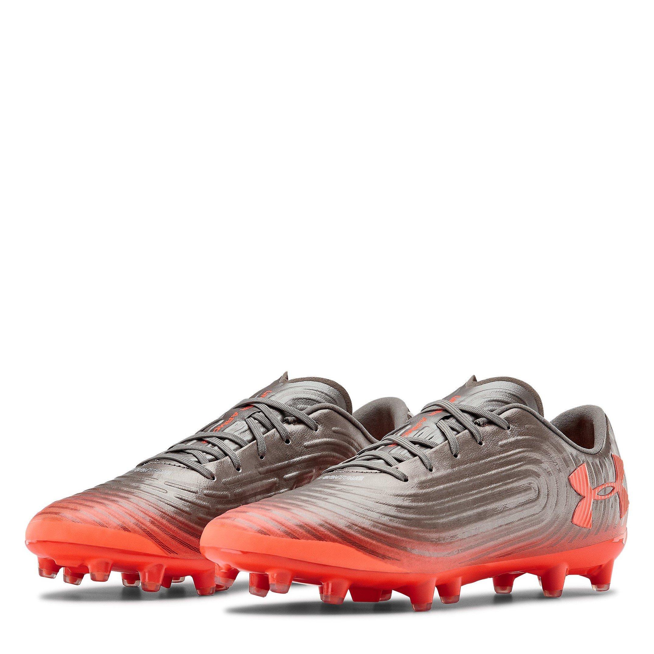 Grey - Under Armour - Mag Control Pro Firm Ground Football Boot - 5