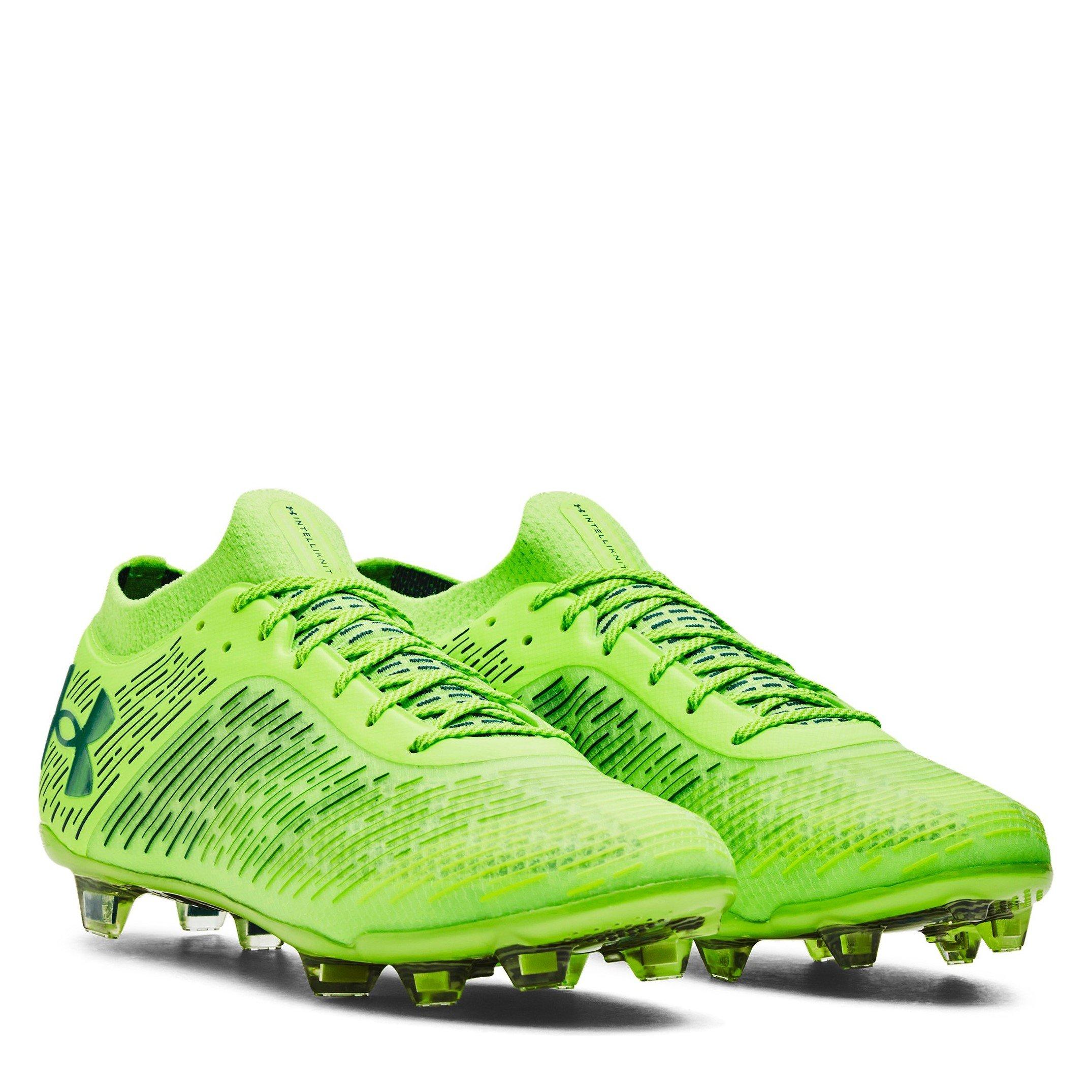 Green - Under Armour - Shadow Elite Adults Firm Ground Football Boots - 5