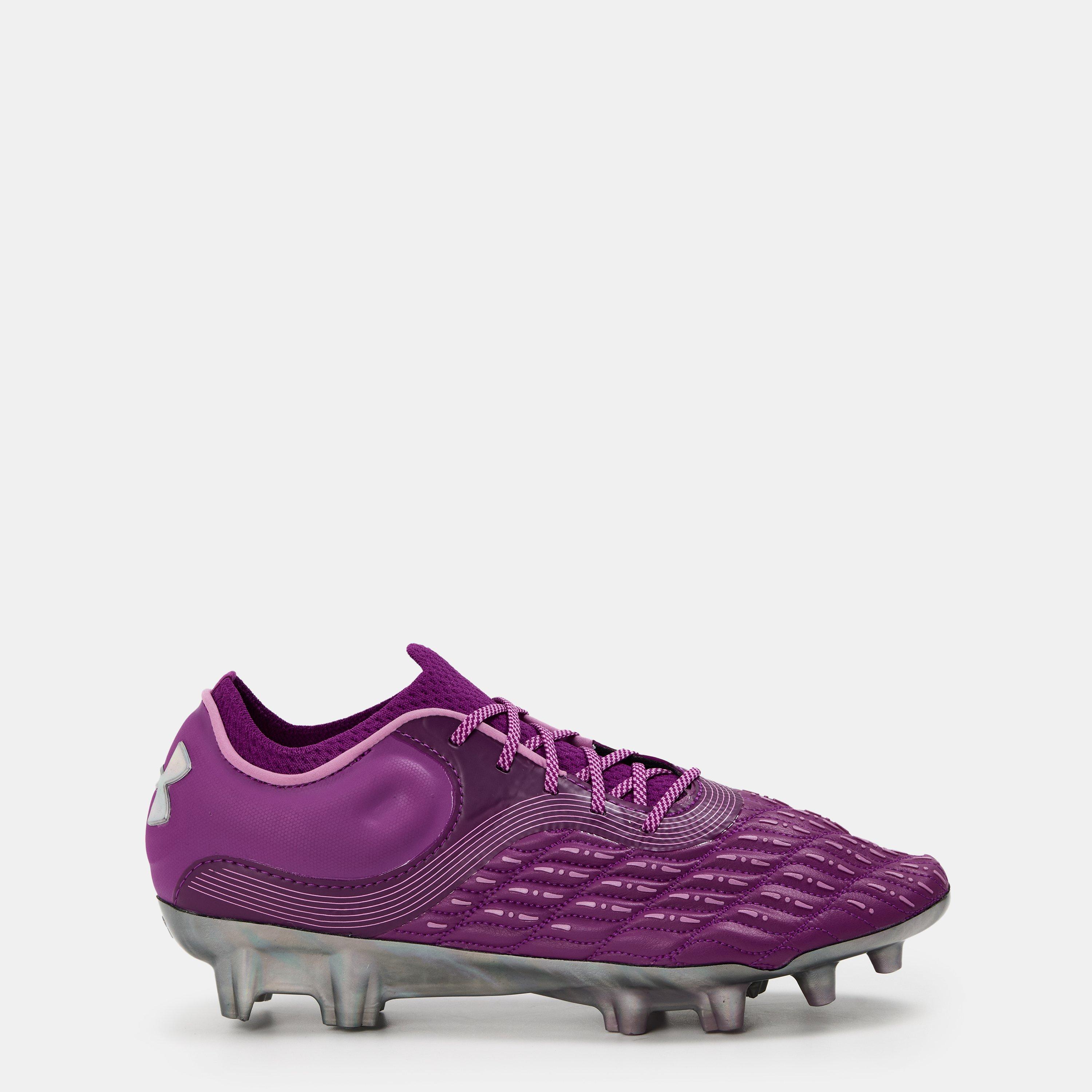 Purple - Under Armour - Clone Magnetico 3.0 Elite Adults Firm Ground Football Boots - 1