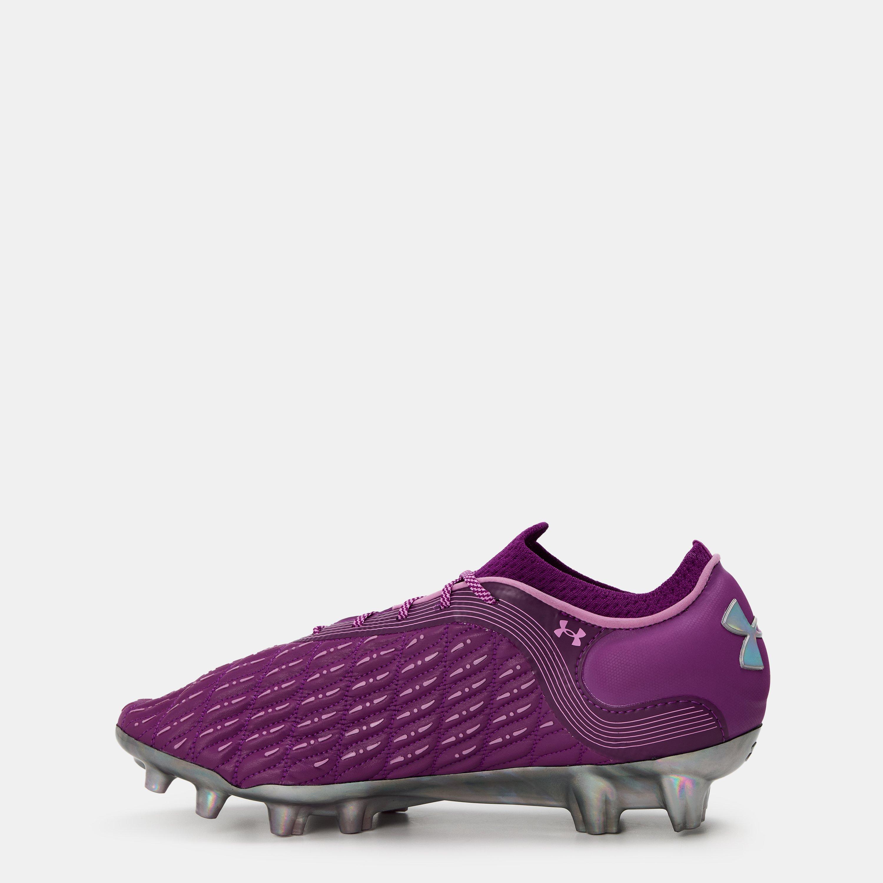 Purple - Under Armour - Clone Magnetico 3.0 Elite Adults Firm Ground Football Boots - 2