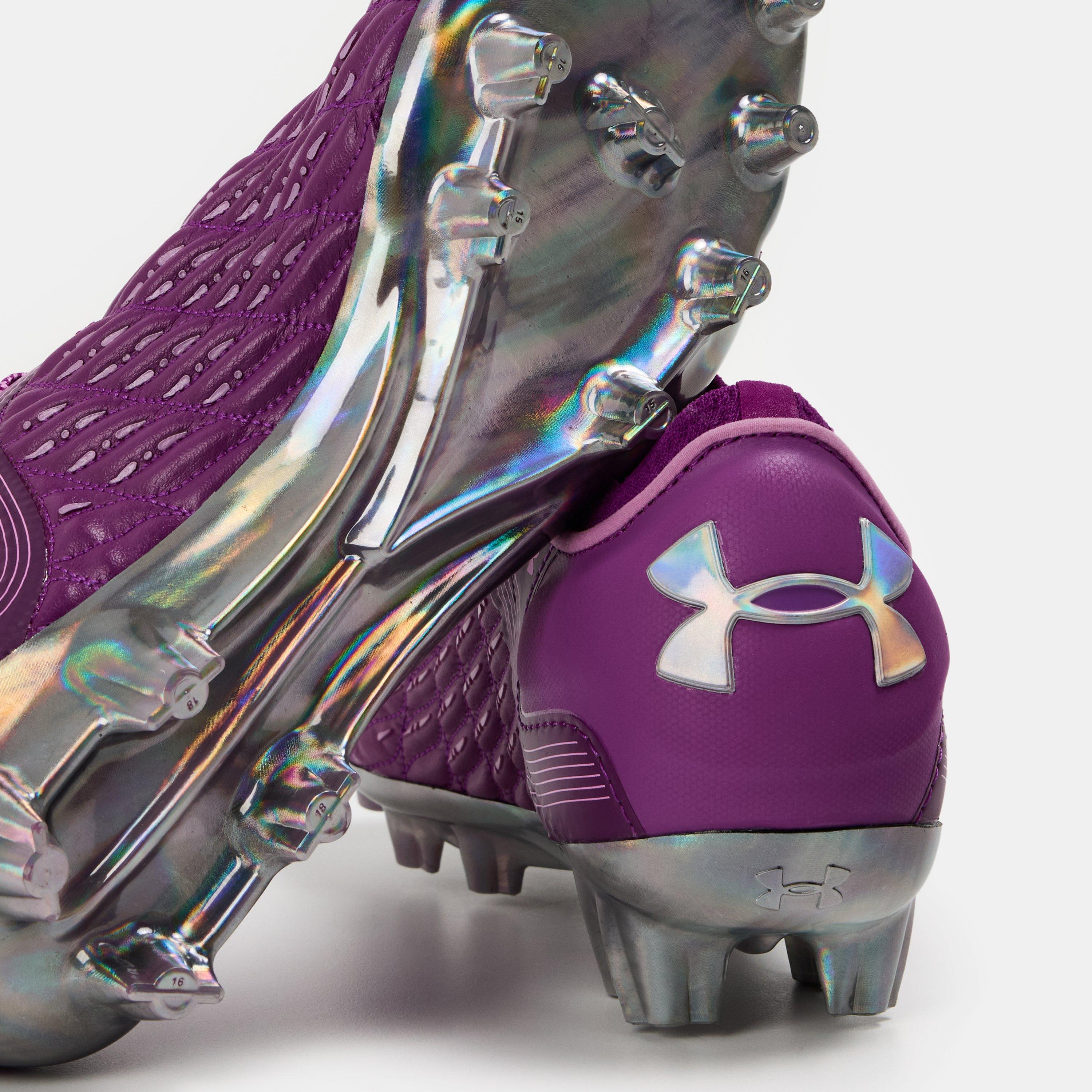 Purple - Under Armour - Clone Magnetico 3.0 Elite Adults Firm Ground Football Boots - 3