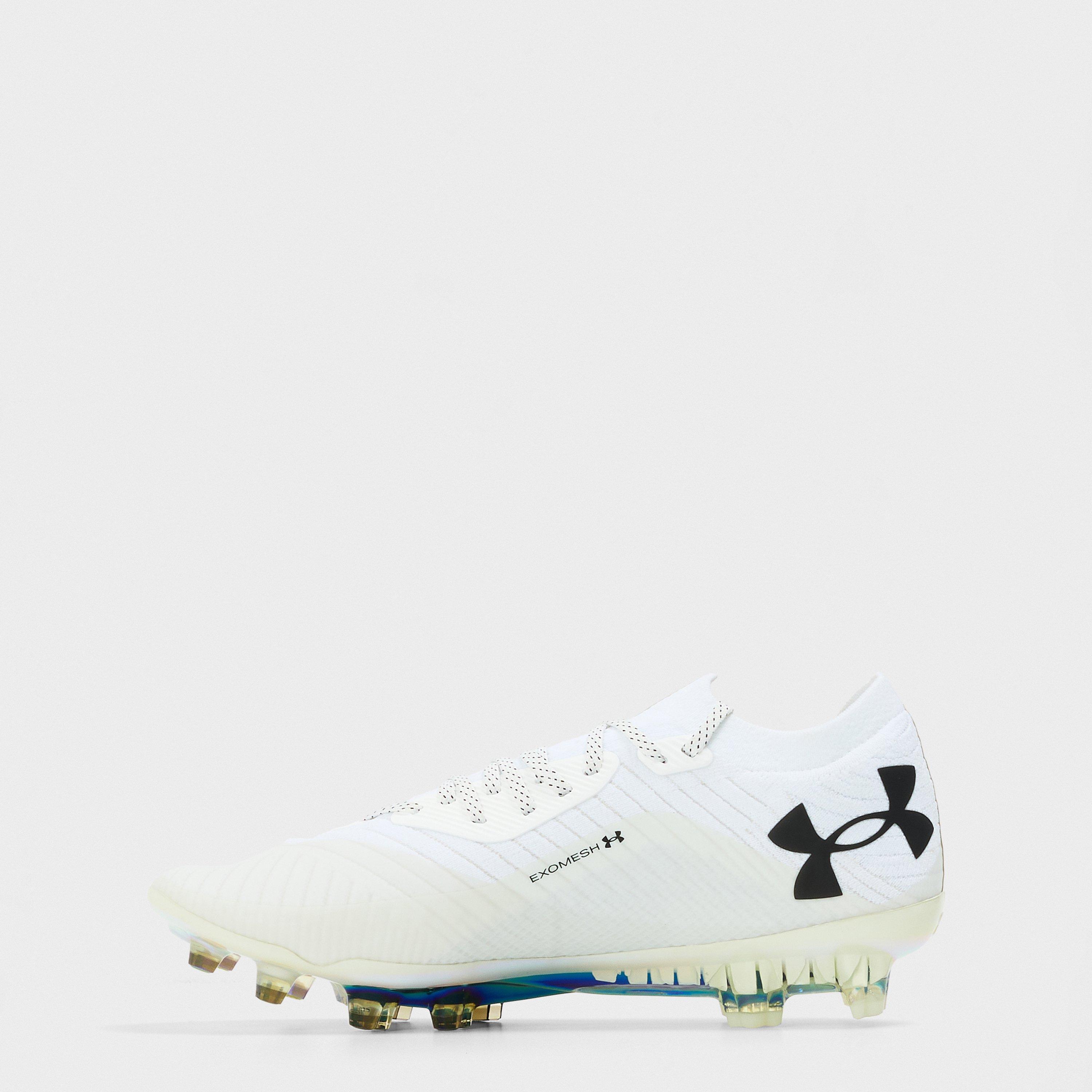 White - Under Armour - Firm Ground Football Boot - 2