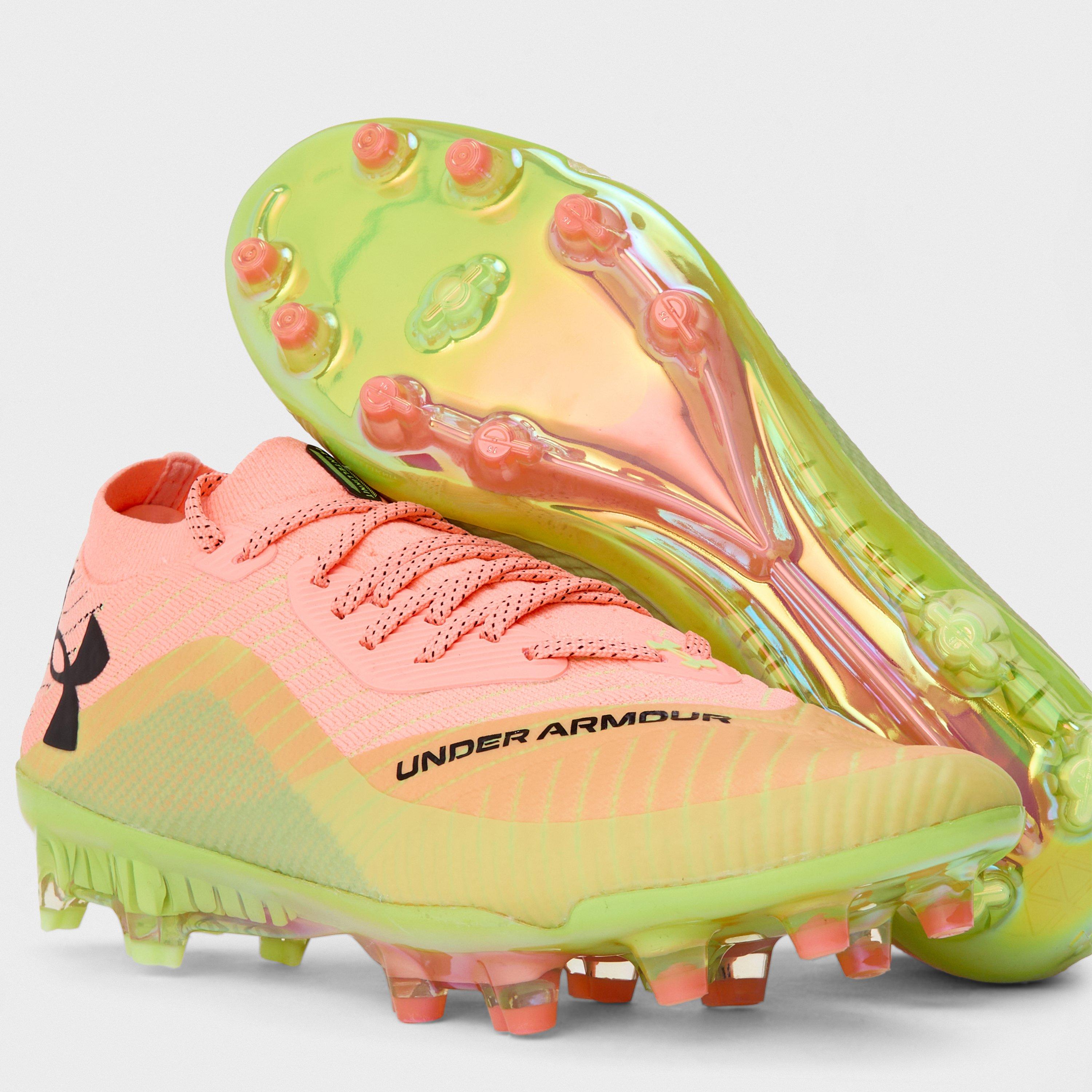 Orange - Under Armour - Men's Firm Ground Football Boot - 3
