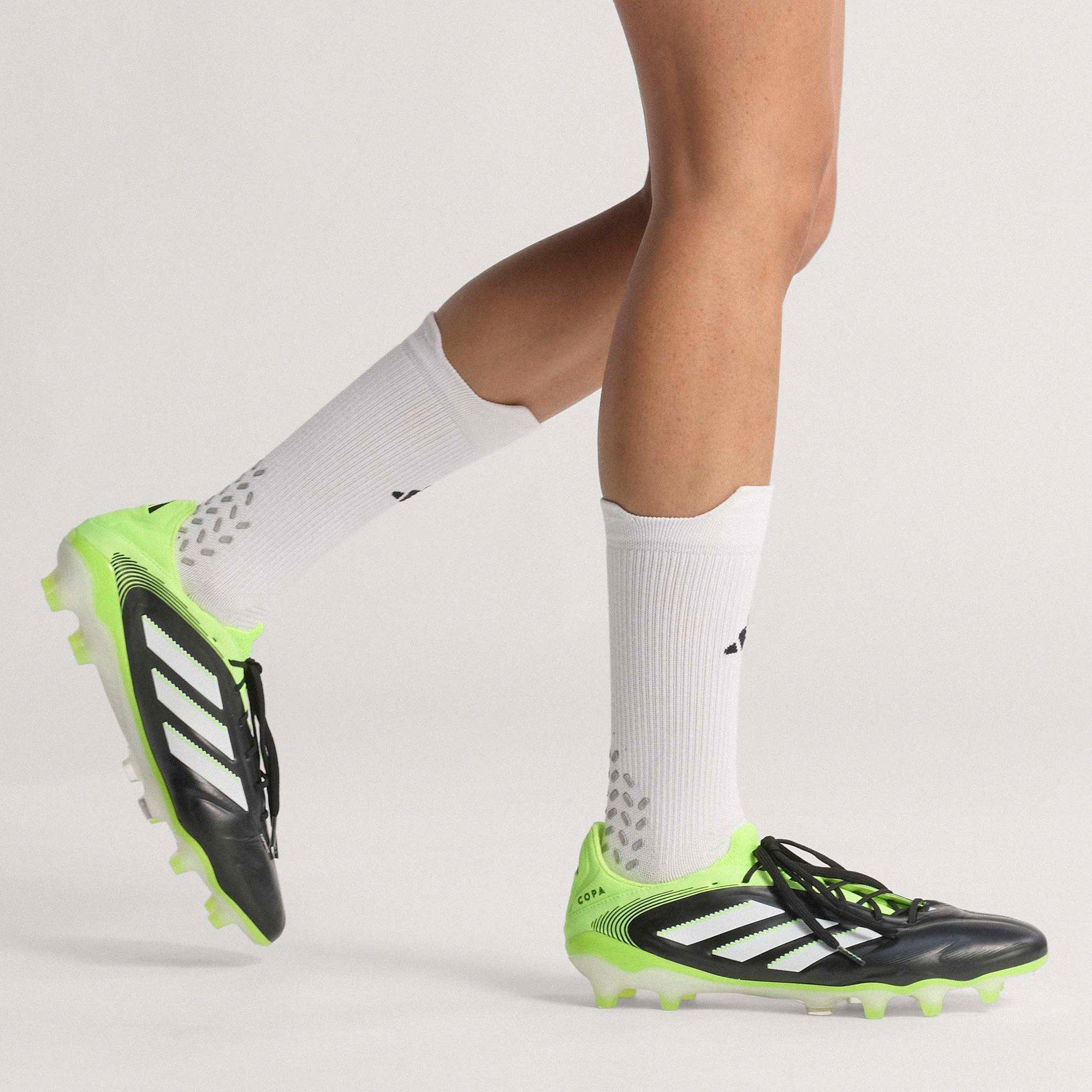 CBlk/Wht/Lemon - adidas - Copa Pure 3 Elite Adults Firm Ground Football Boots - 12