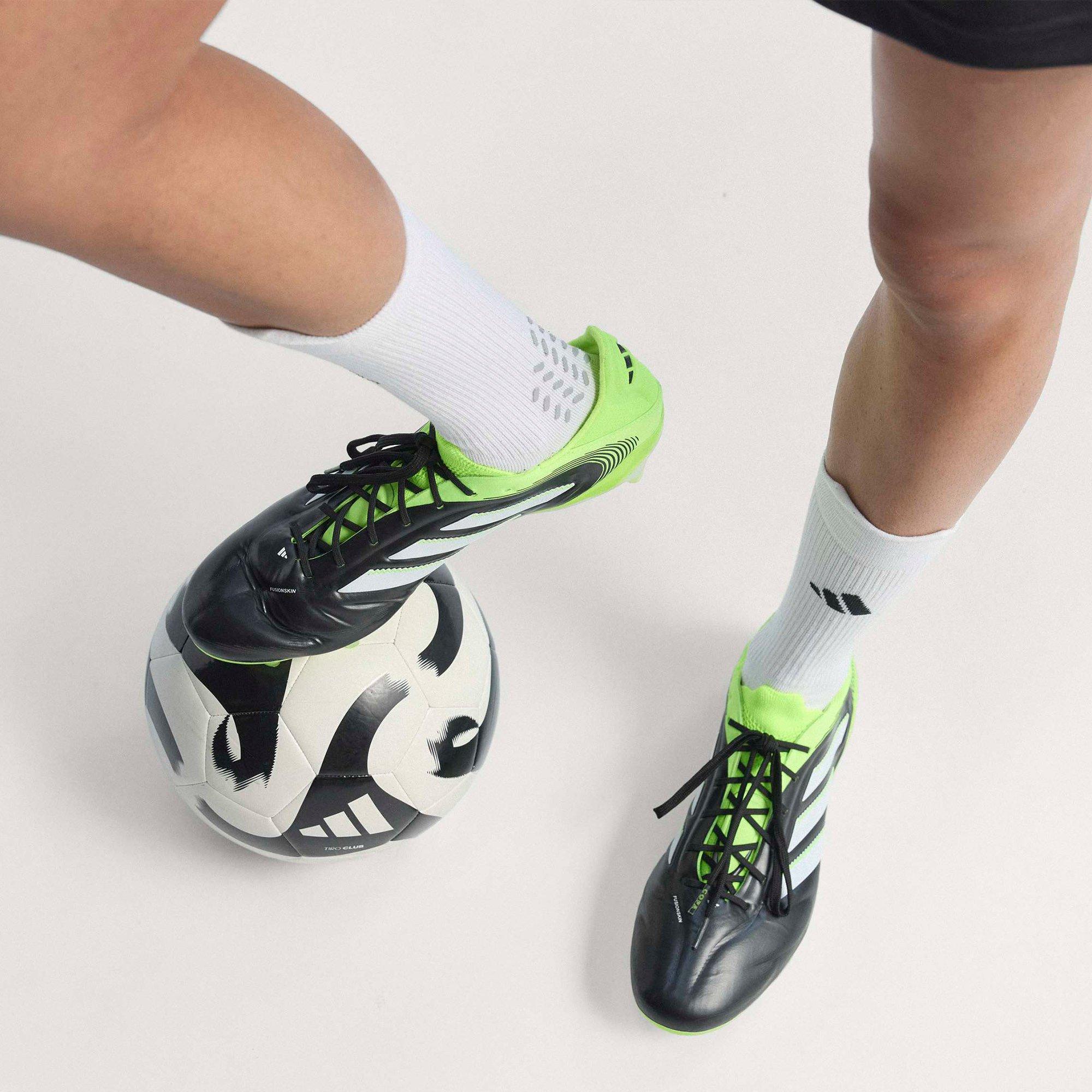 CBlk/Wht/Lemon - adidas - Copa Pure 3 Elite Adults Firm Ground Football Boots - 13