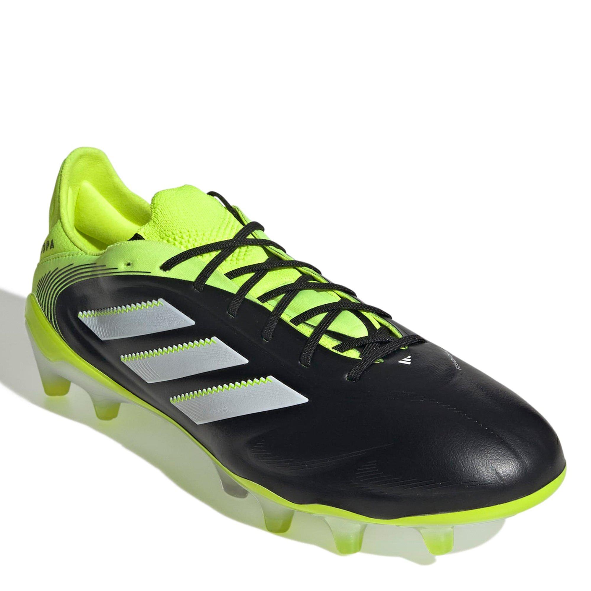 CBlk/Wht/Lemon - adidas - Copa Pure 3 Elite Adults Firm Ground Football Boots - 5