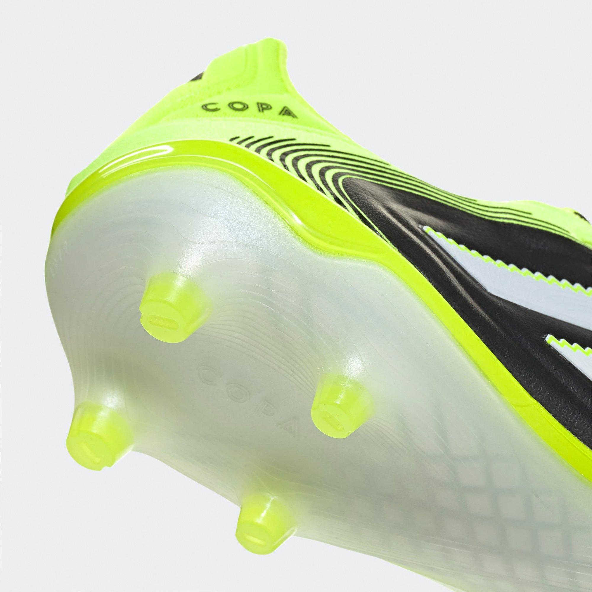 CBlk/Wht/Lemon - adidas - Copa Pure 3 Elite Adults Firm Ground Football Boots - 8