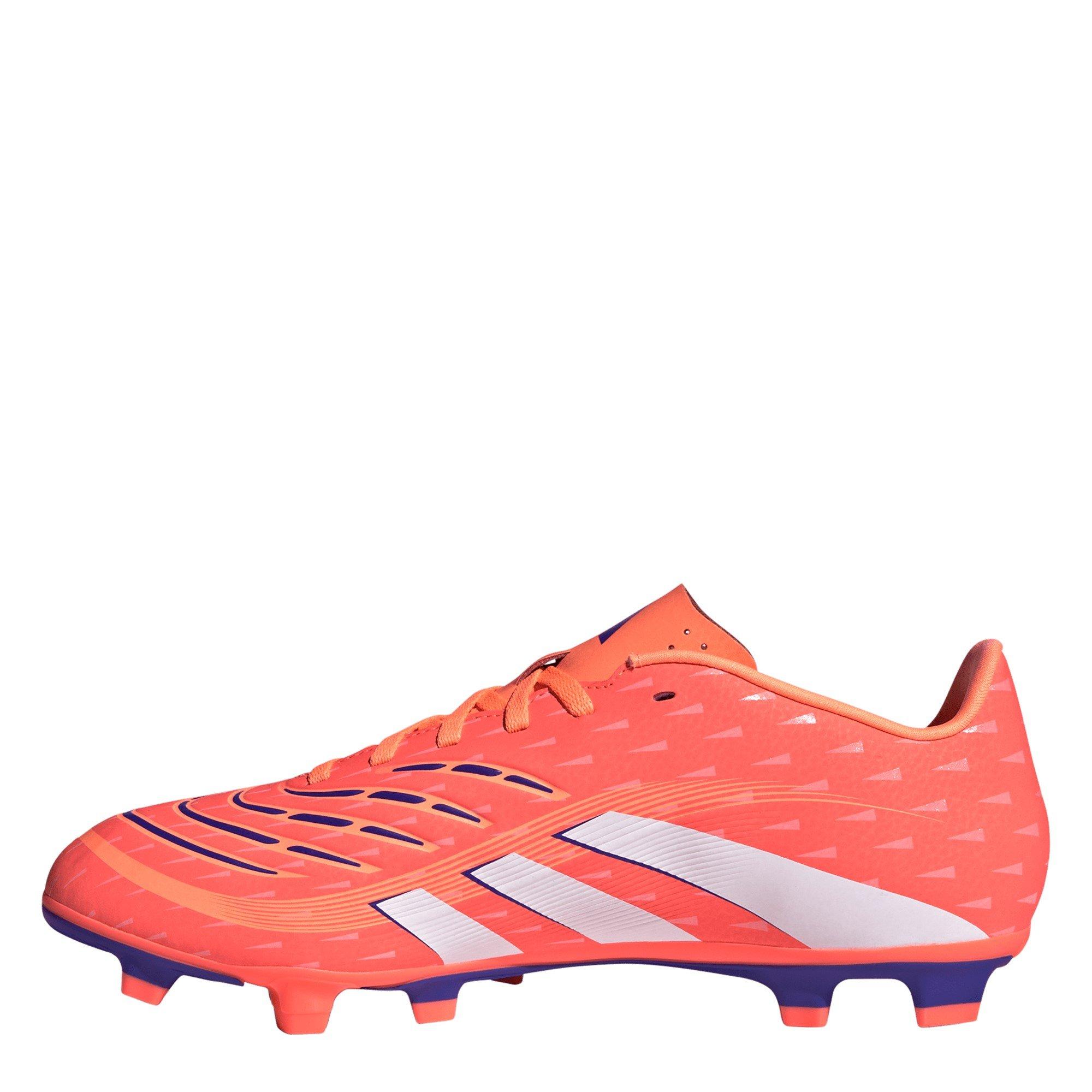 Coral/Wht/Ornge - adidas - Predator Club Firm Ground Football Boot - 2