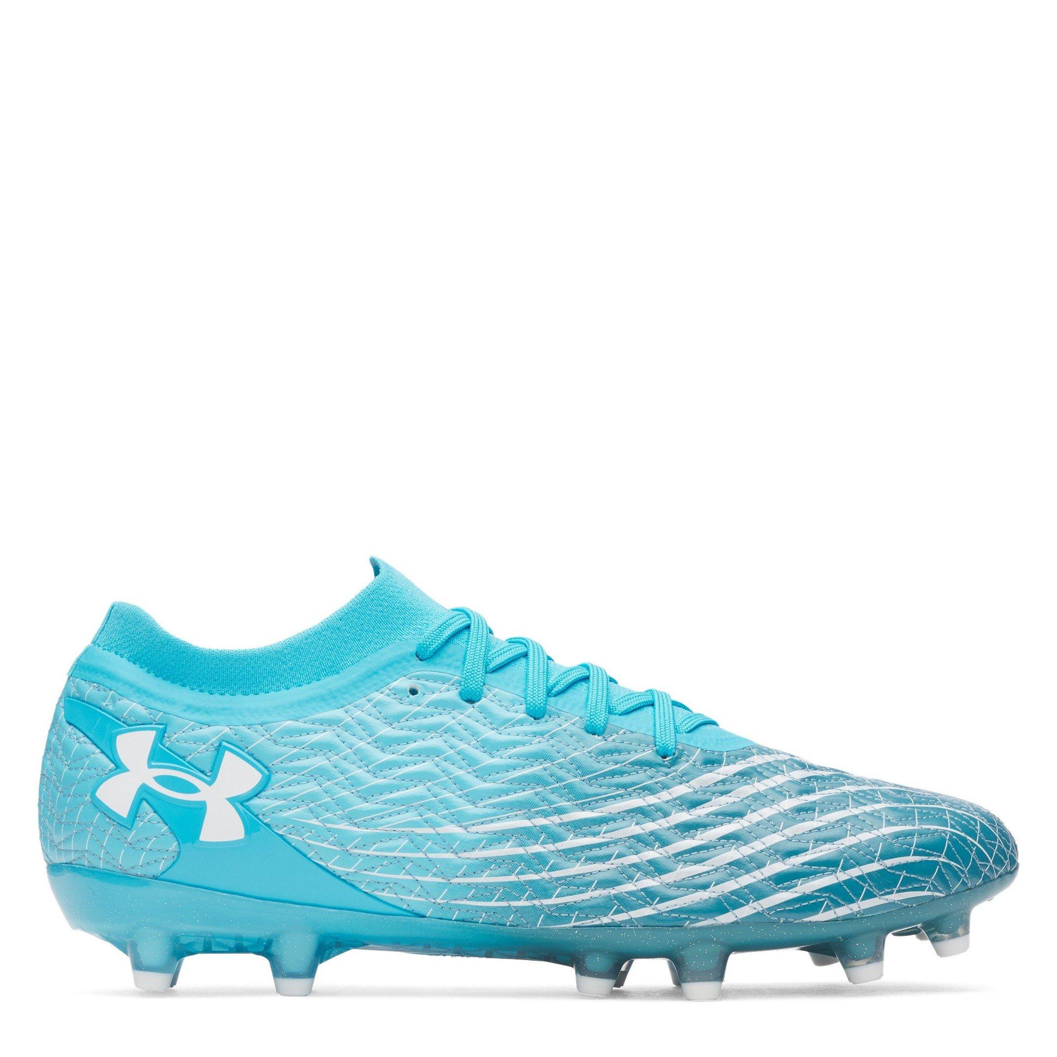 Under Armour Men's Magnetico .1 Firm Ground Football Boots - Blue/White - 8 (42.5)