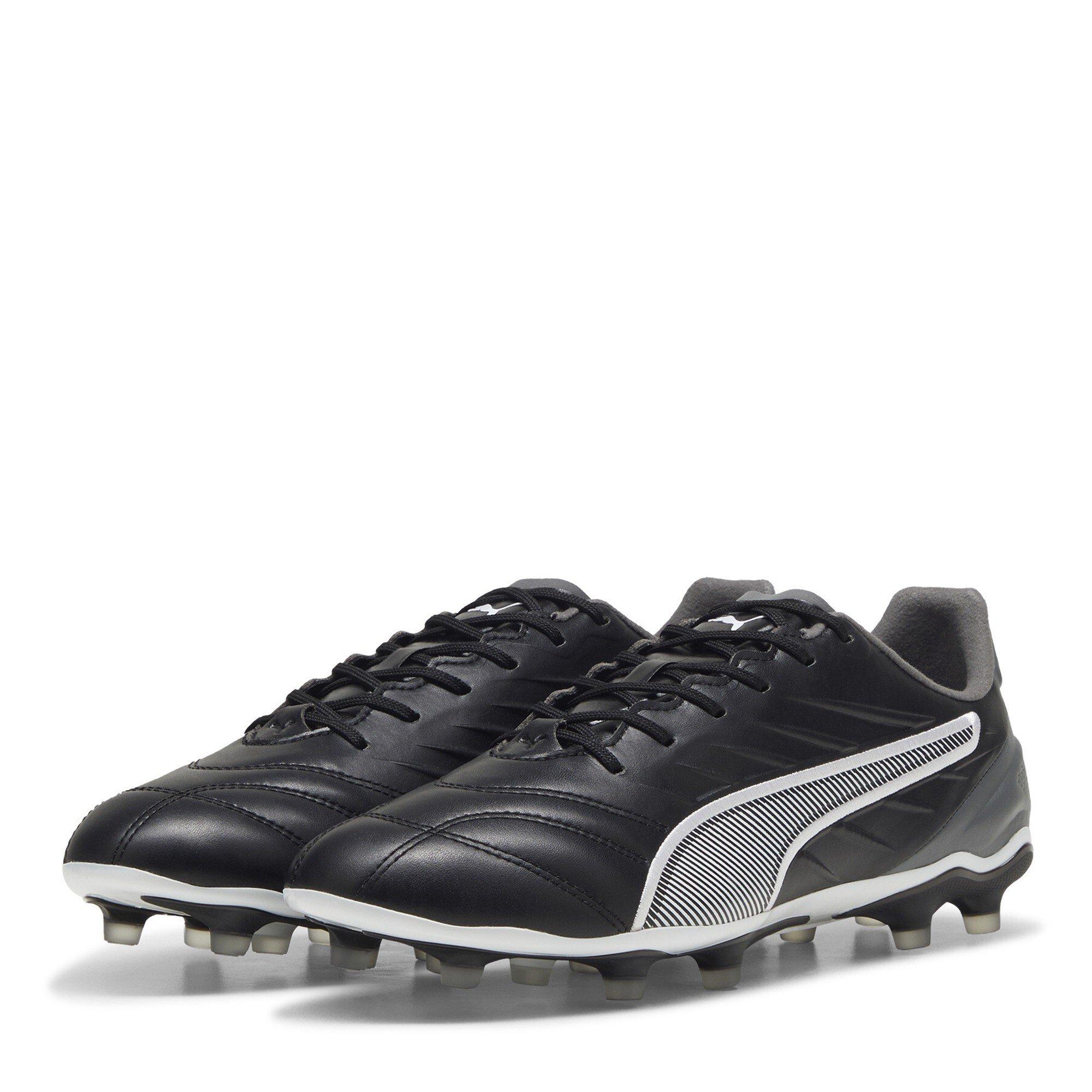 Puma Men's King Pro Fg/Ag Firm Ground Football Boots - Black Puma Black - 10 (44.5)