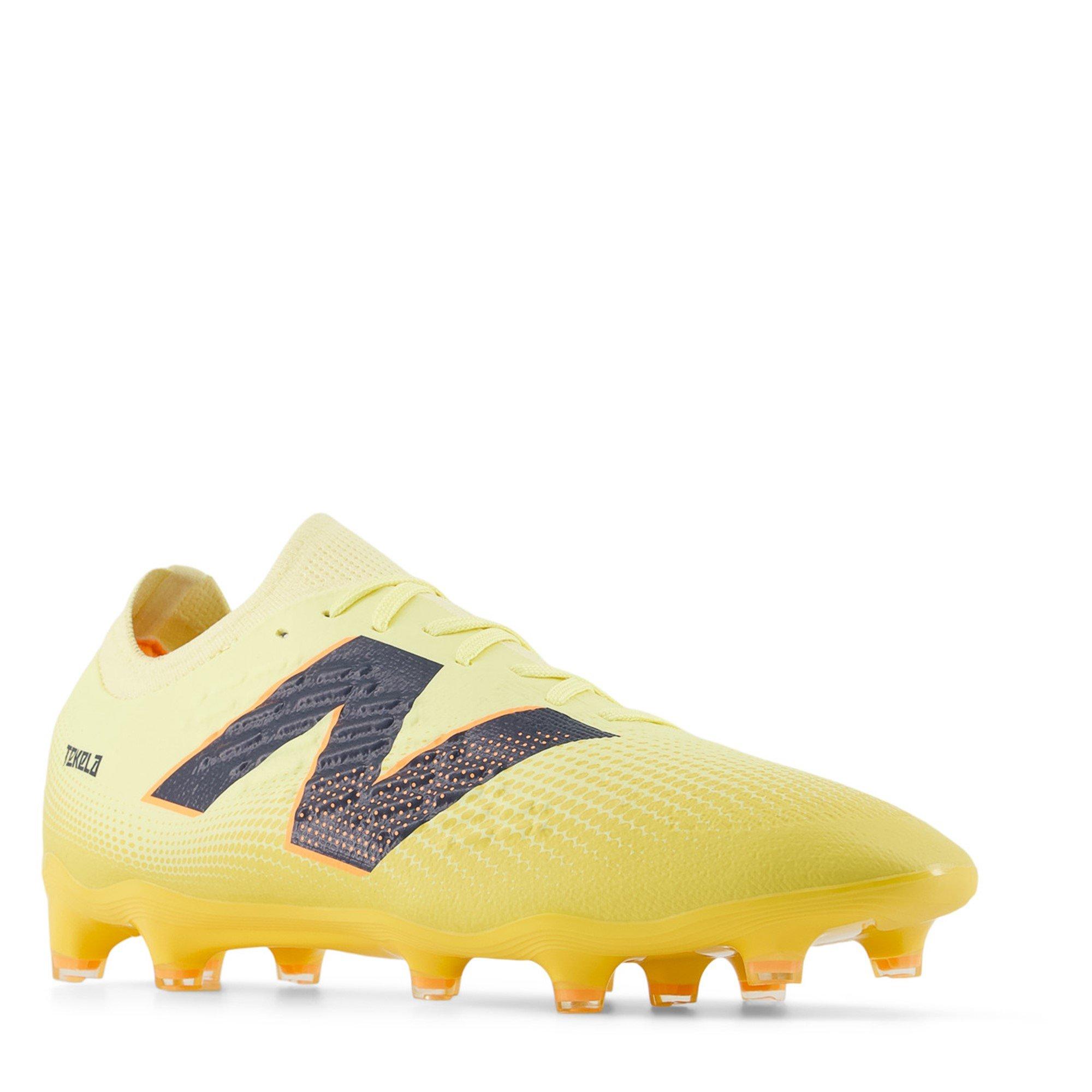 Orange/Sort - New Balance - Tekela V4+ Magia Firm Ground Football Boots - 3