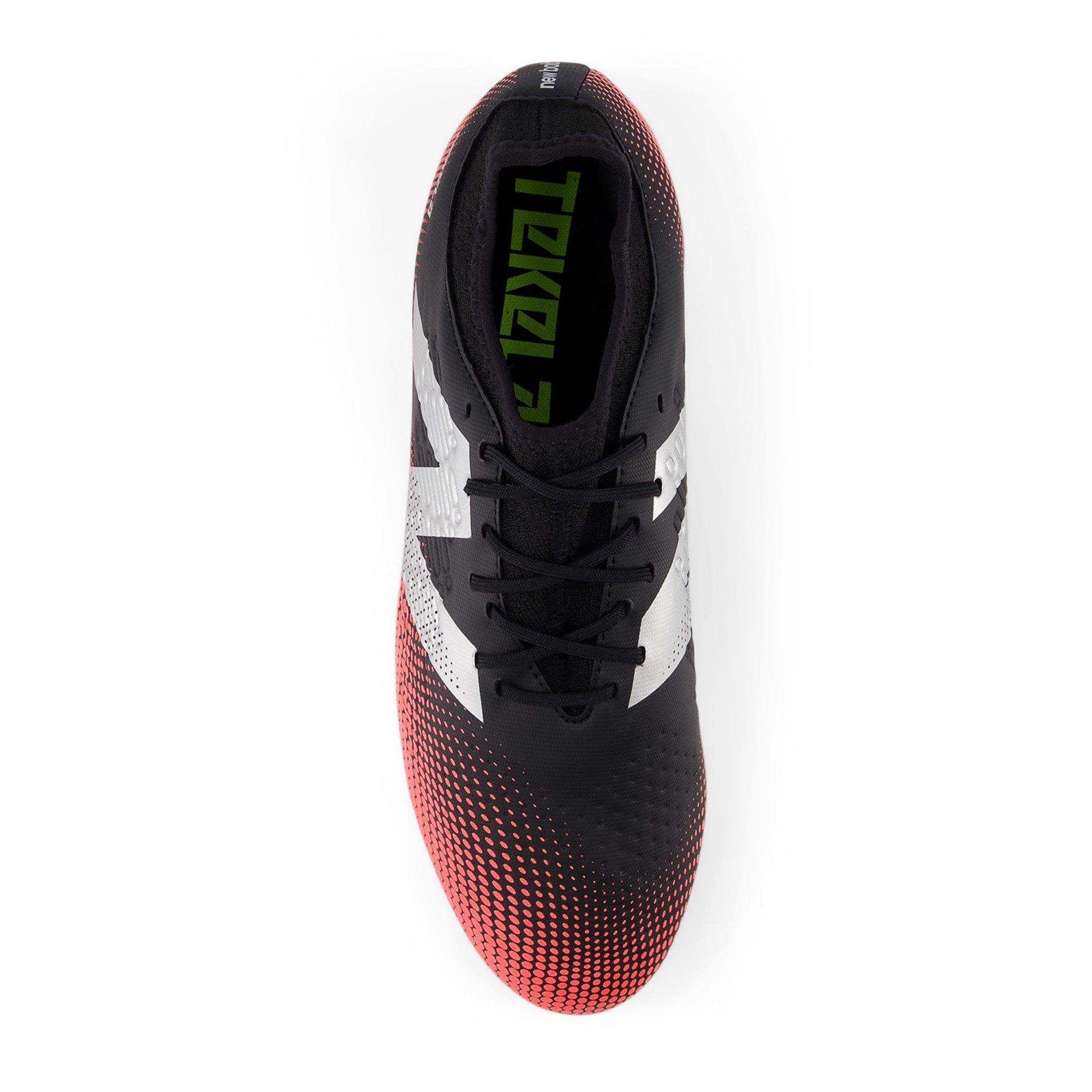 Negro/Rojo - New Balance - Tekela 4+ Magique Firm Ground Football Boots - 3