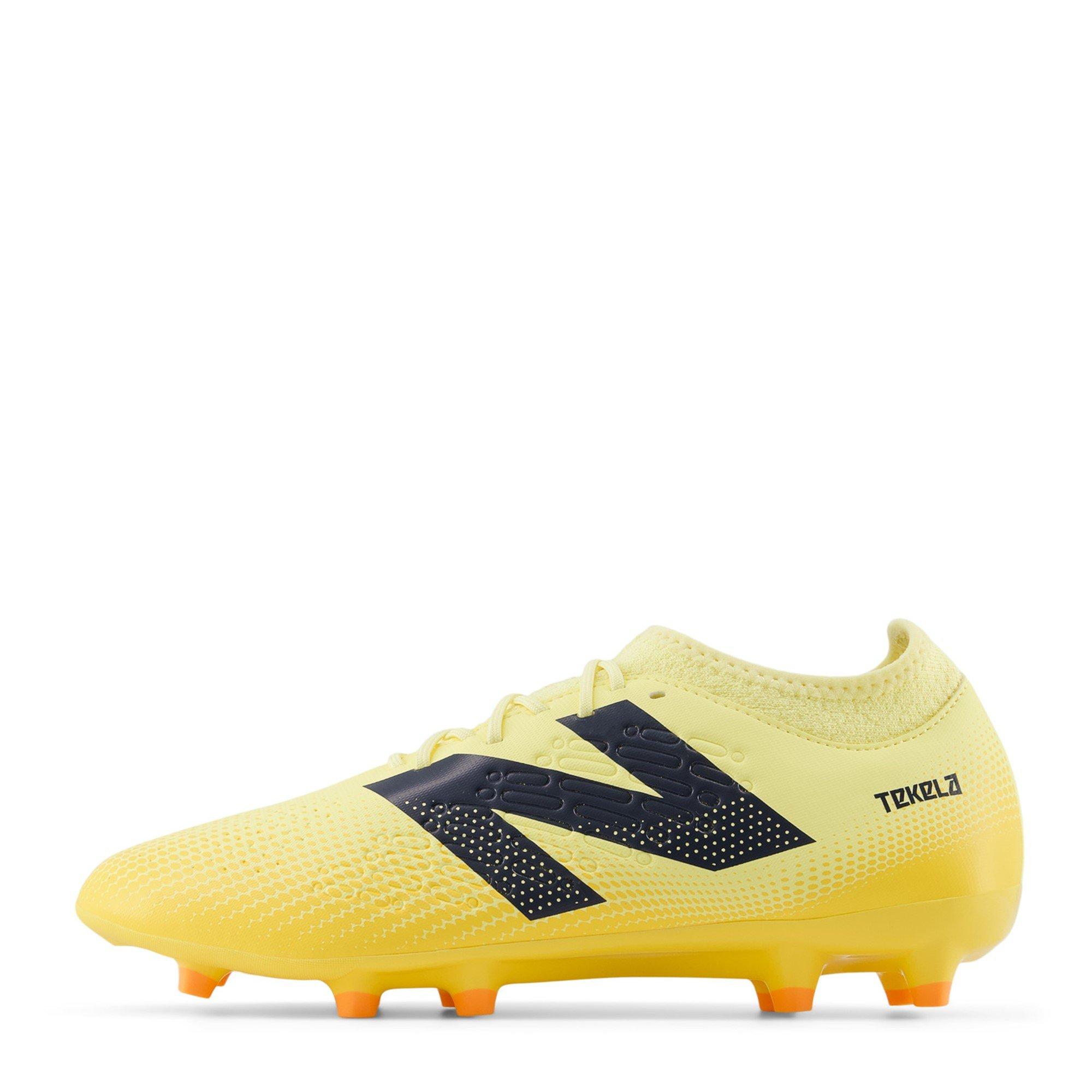 Orange/Noir - New Balance - Tekela 4+ Magique Firm Ground Football Boots - 6