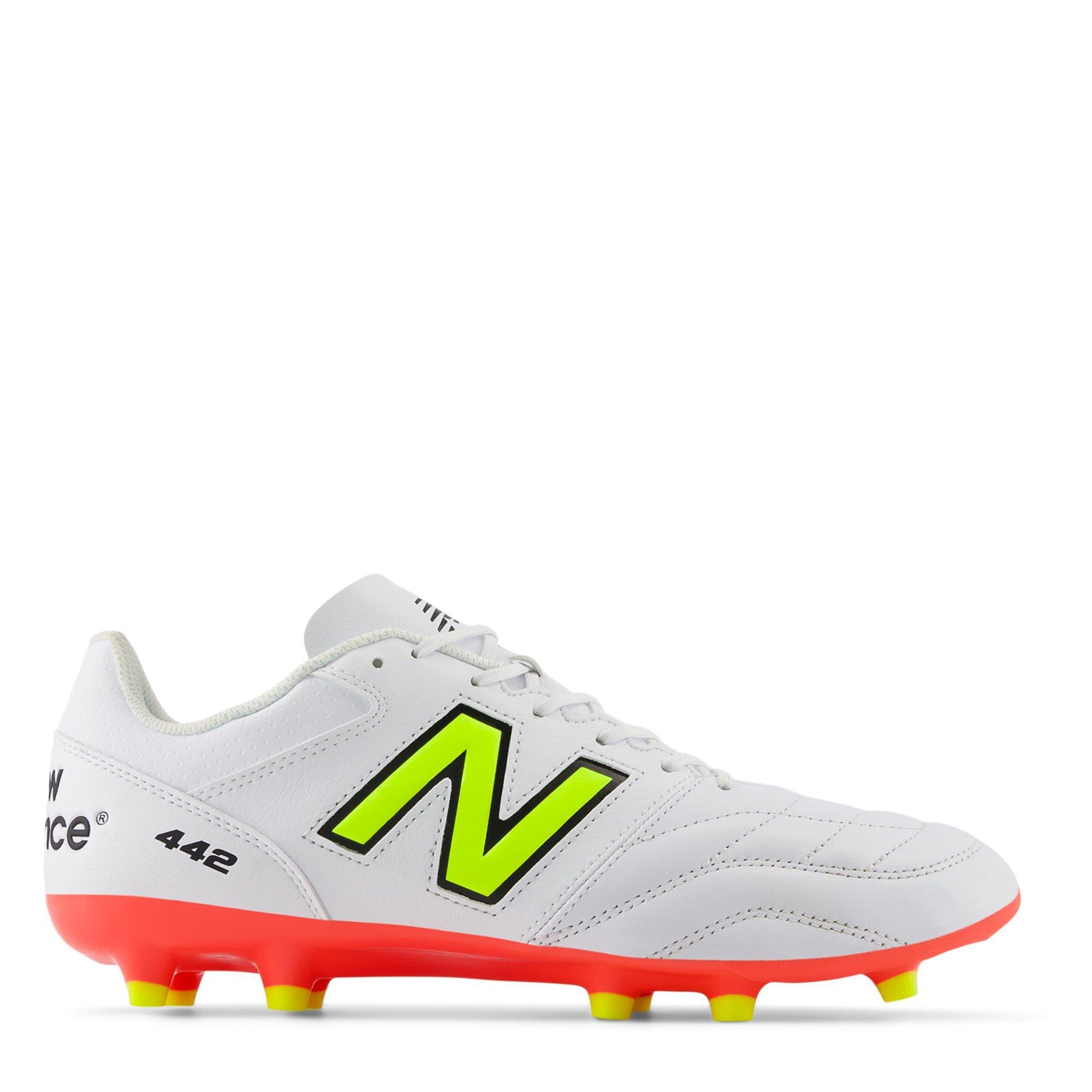 White/Volt - New Balance - 442 V2 Firm Ground Football Boots - 1
