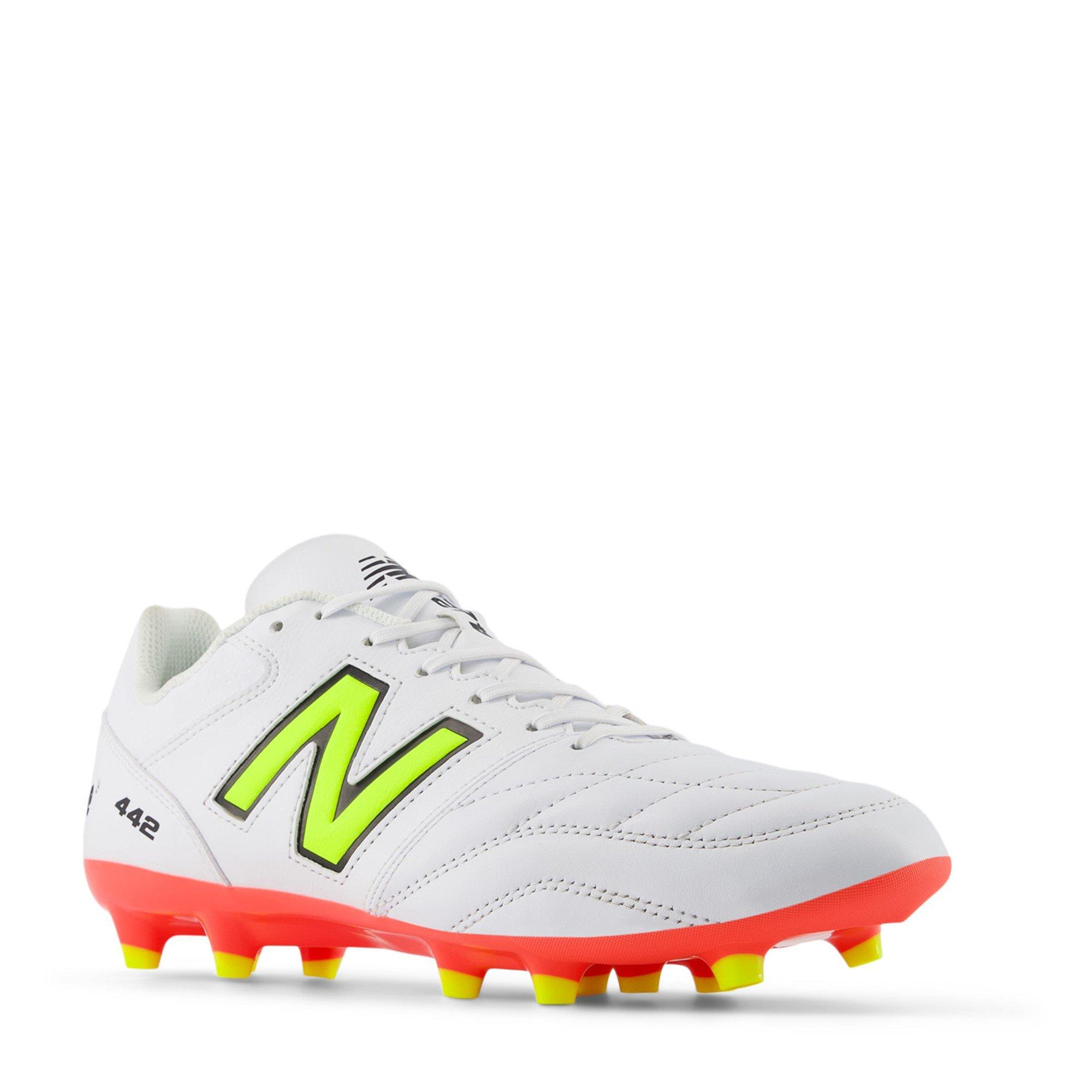 Wit/Volt - New Balance - 442 V2 Firm Ground Football Boots - 4
