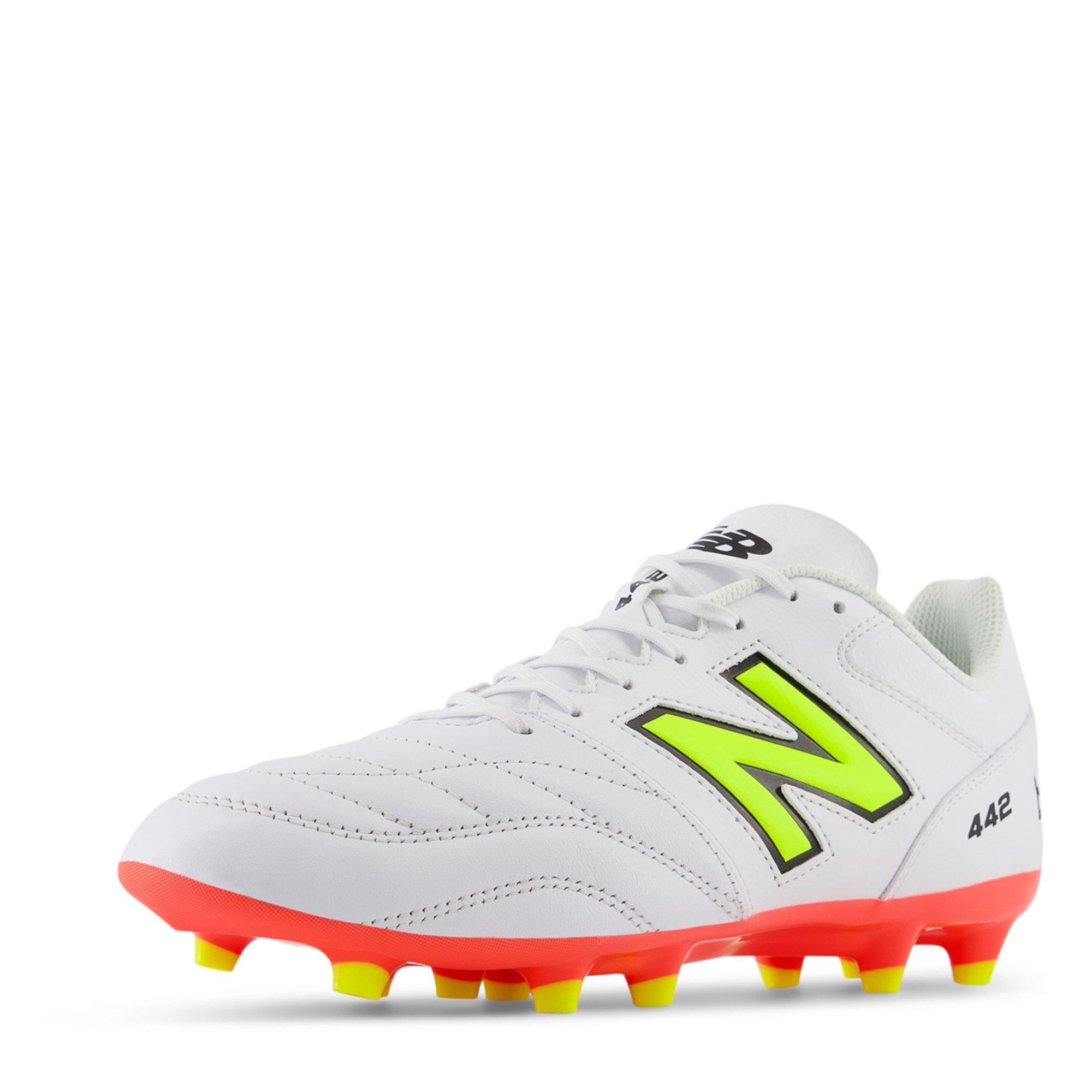 Wit/Volt - New Balance - 442 V2 Firm Ground Football Boots - 6