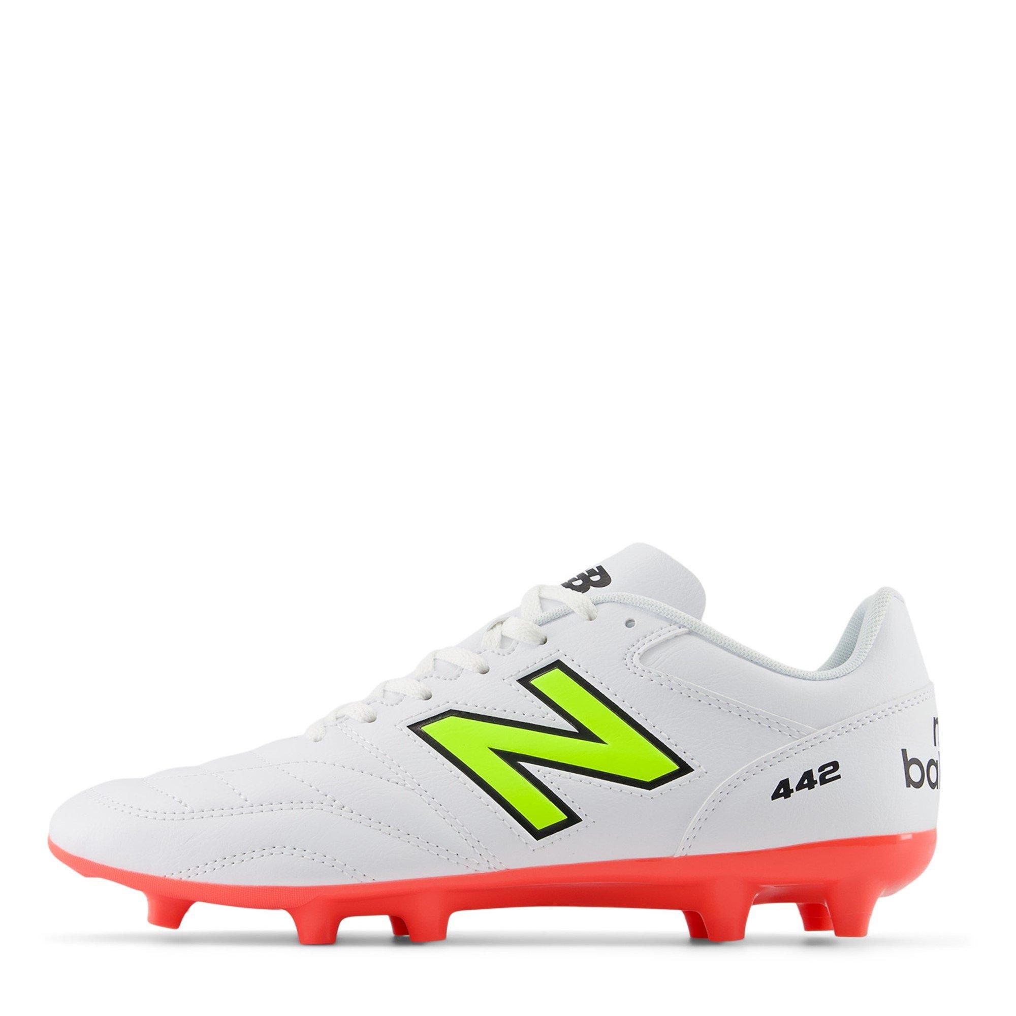 Weiß/Volt - New Balance - 442 V2 Firm Ground Football Boots - 2