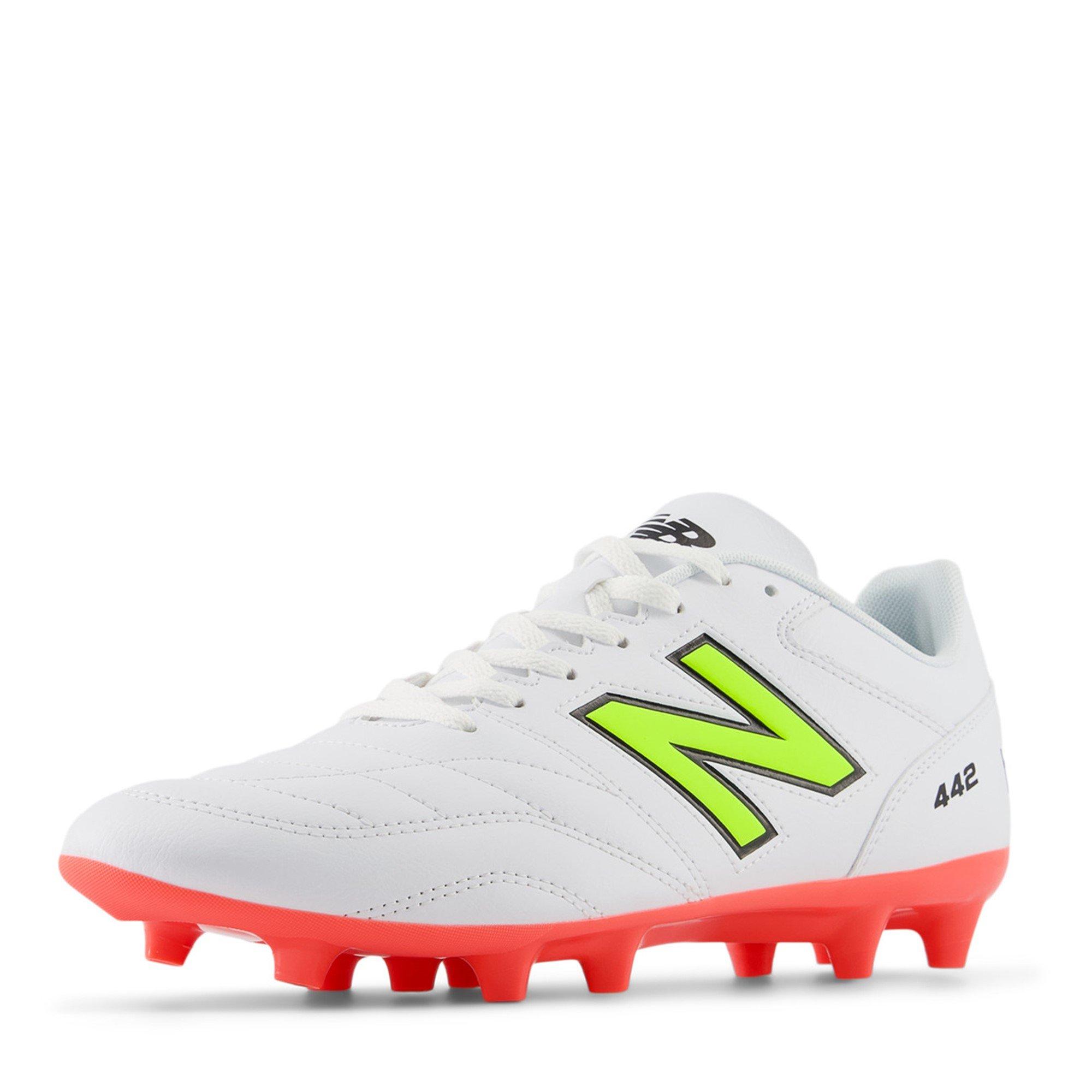 Weiß/Volt - New Balance - 442 V2 Firm Ground Football Boots - 6