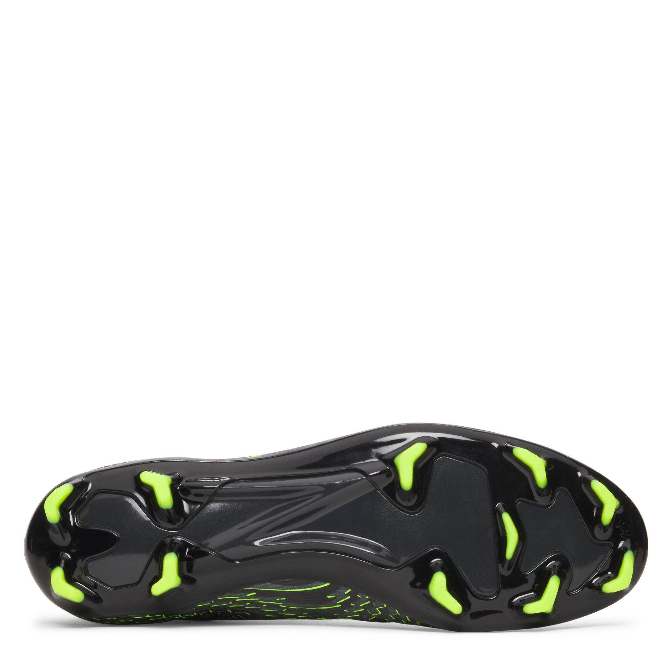 Black/Green - Under Armour - Men's Firm Ground Football Boots - 3