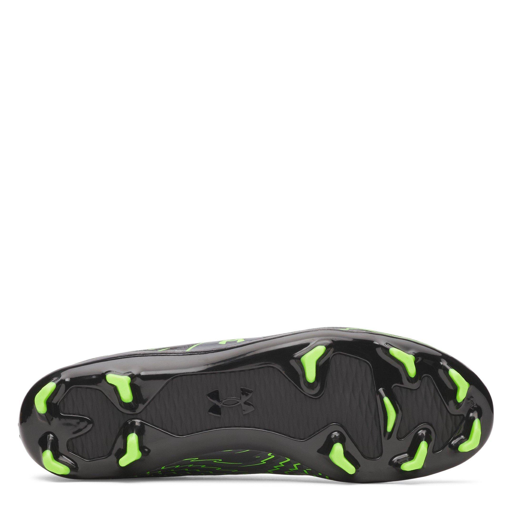 Noir/Vert - Under Armour - Men's Firm Ground Football Boots - 3
