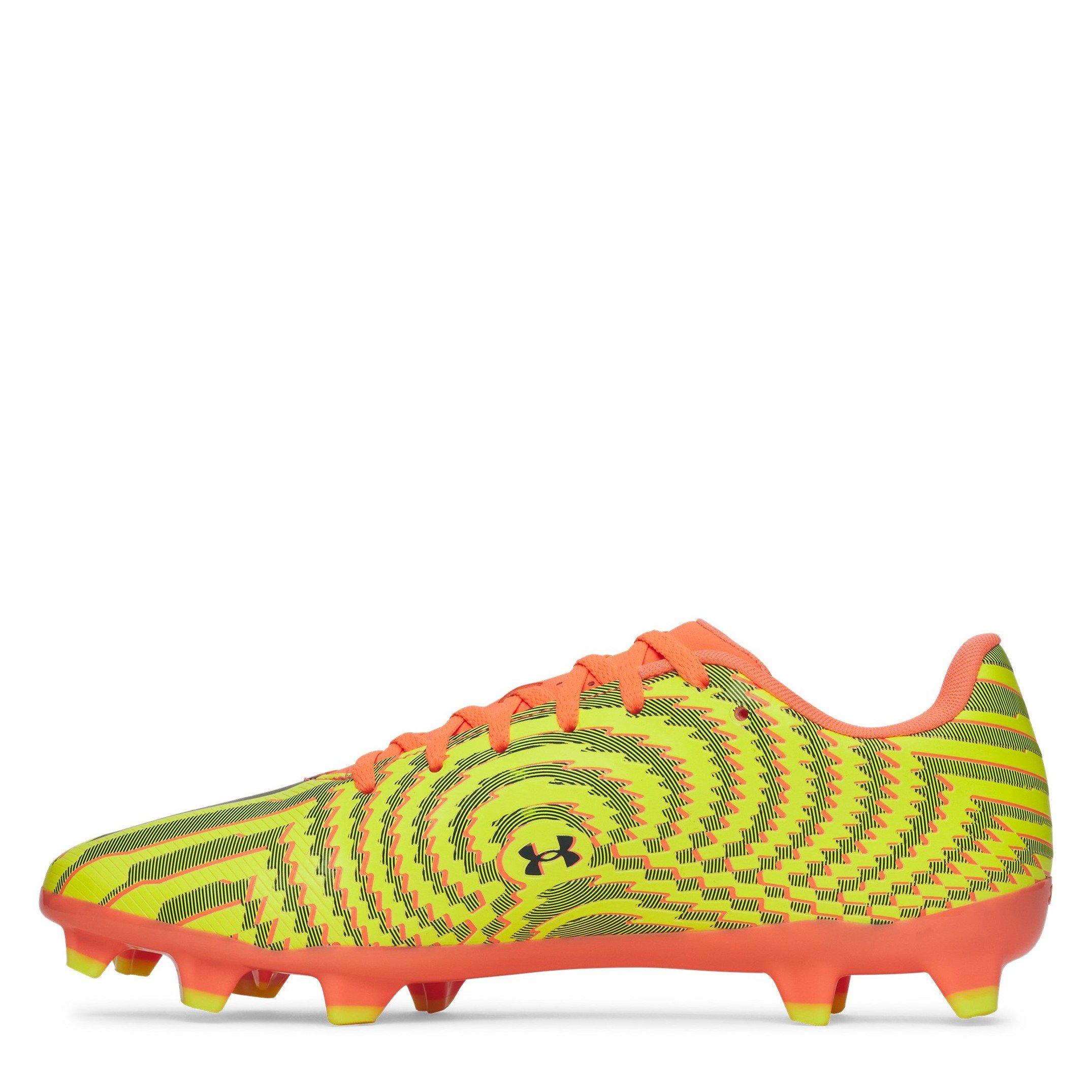Orange/Black - Under Armour - Mens Under Armour Shadow .3 Firm Ground Football Boots - 2