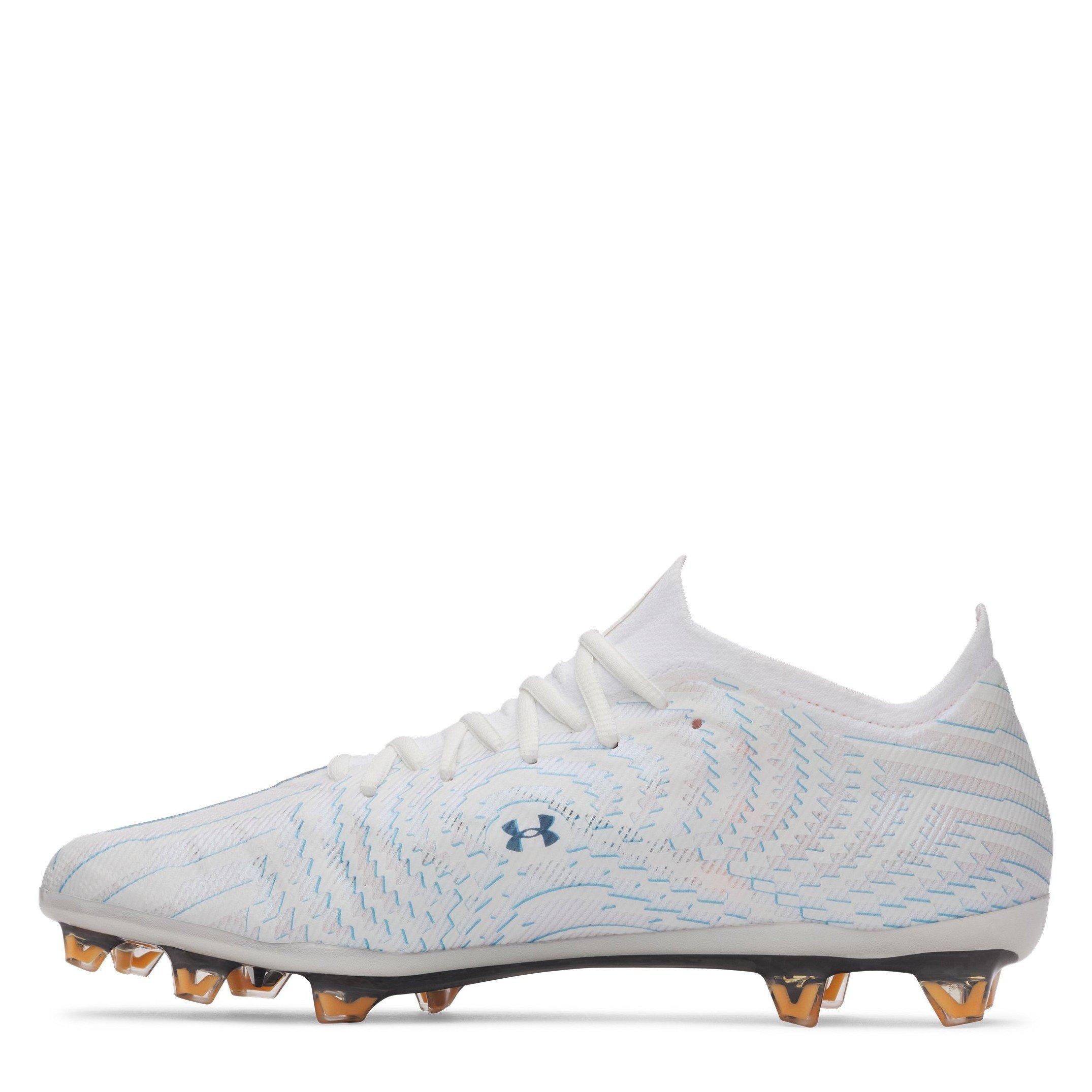 Blue/White - Under Armour - Under Armour Shadow Elite 4 Firmground Match Football Boots - 2