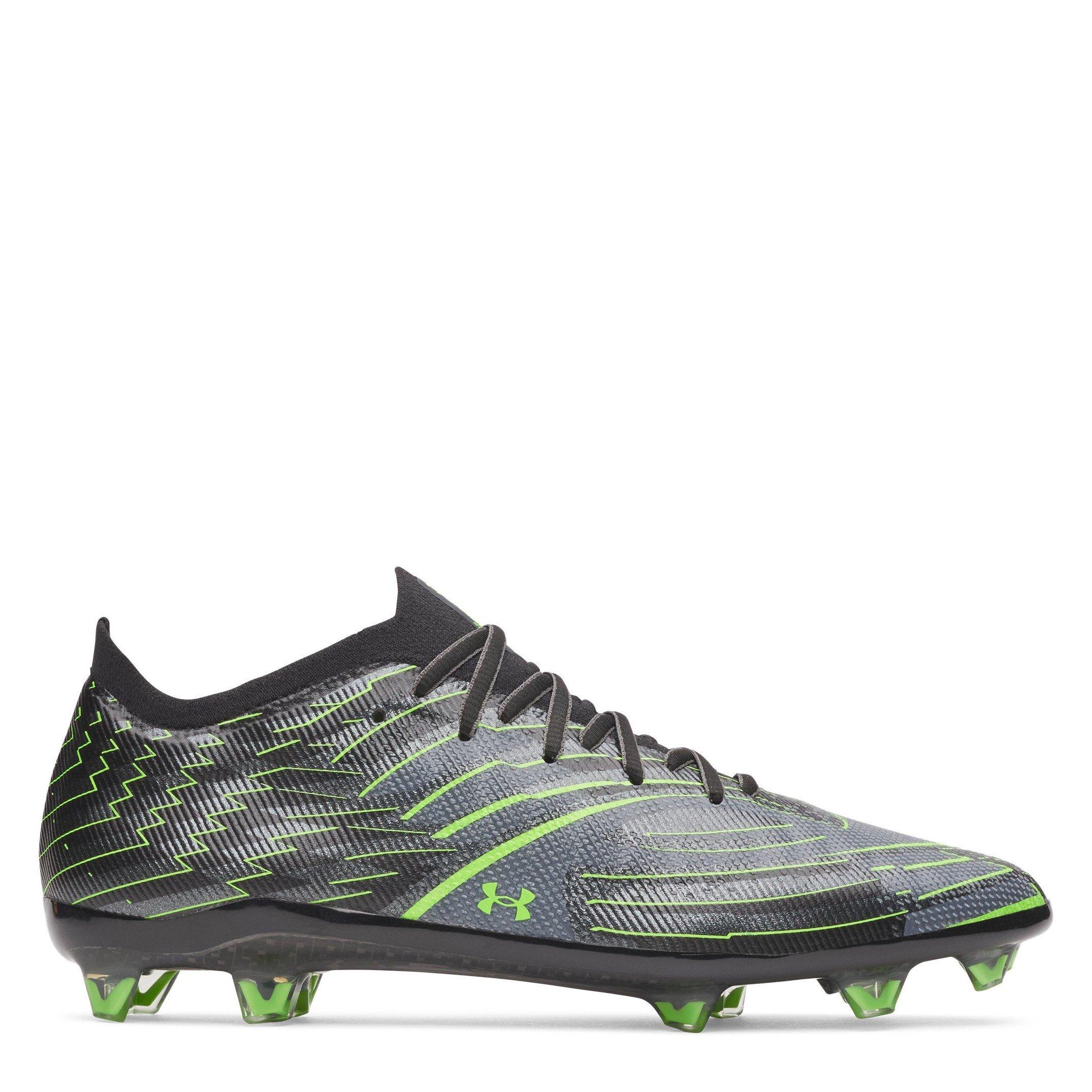 Black/Green - Under Armour - Under Armour Shadow Elite 4 Firmground Match Football Boots - 1
